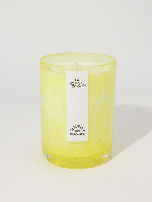 キャンドル VERVEINE DES BARONNIES YELLOW