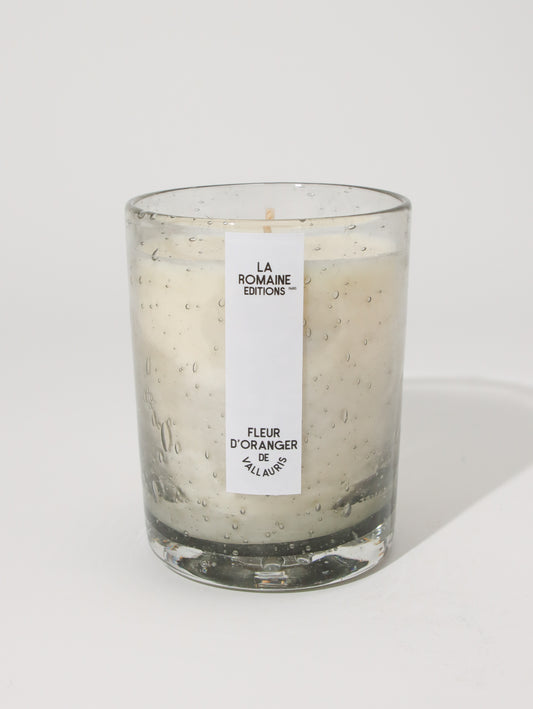 キャンドル FLEUR D'ORANGER DE VALLAURIS GRAY