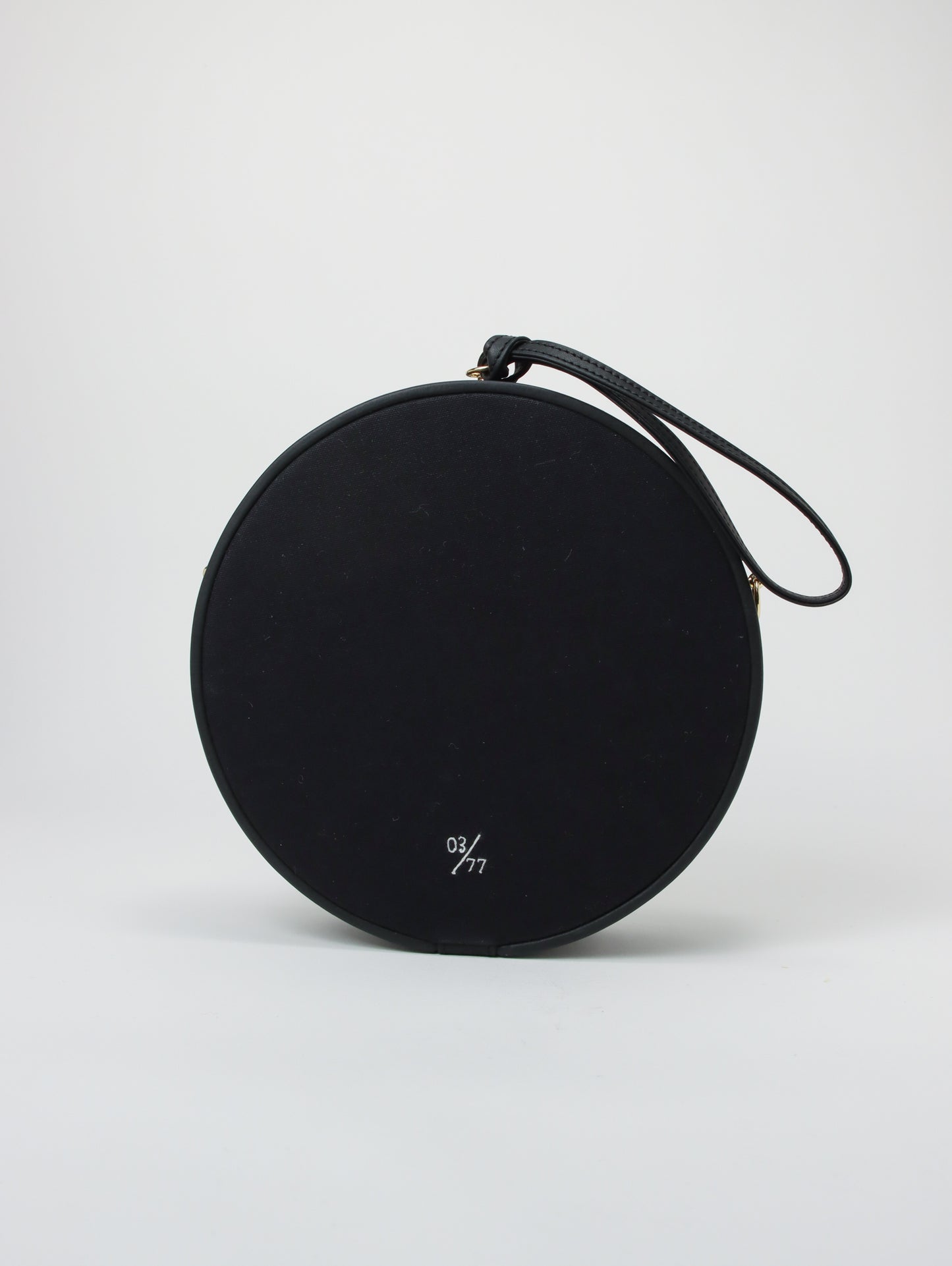 <Olympia Le-Tan>キャビアストラップバッグ BLACK