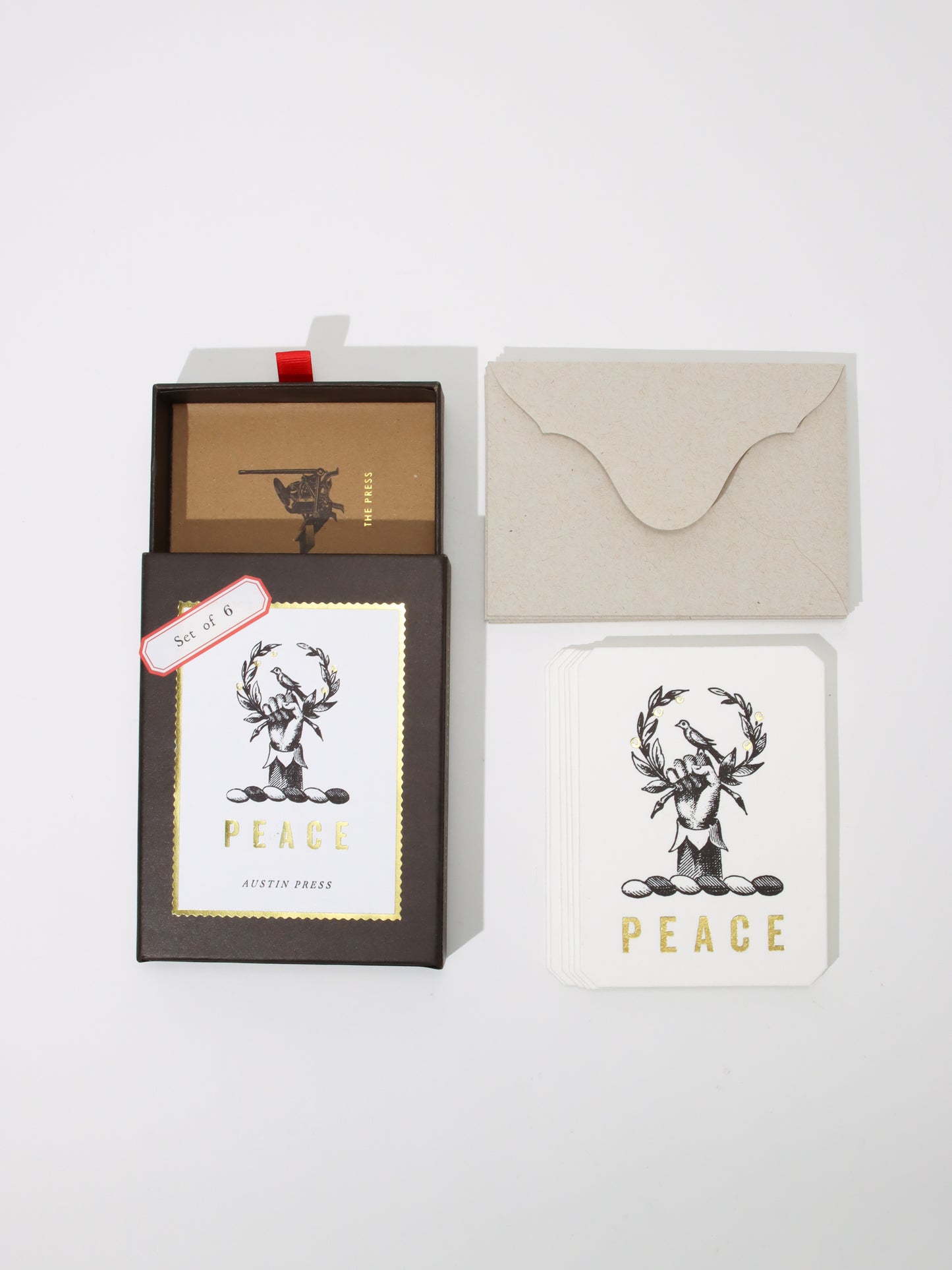 <AUSTIN PRESS>レターカードセット Peace on Earth
