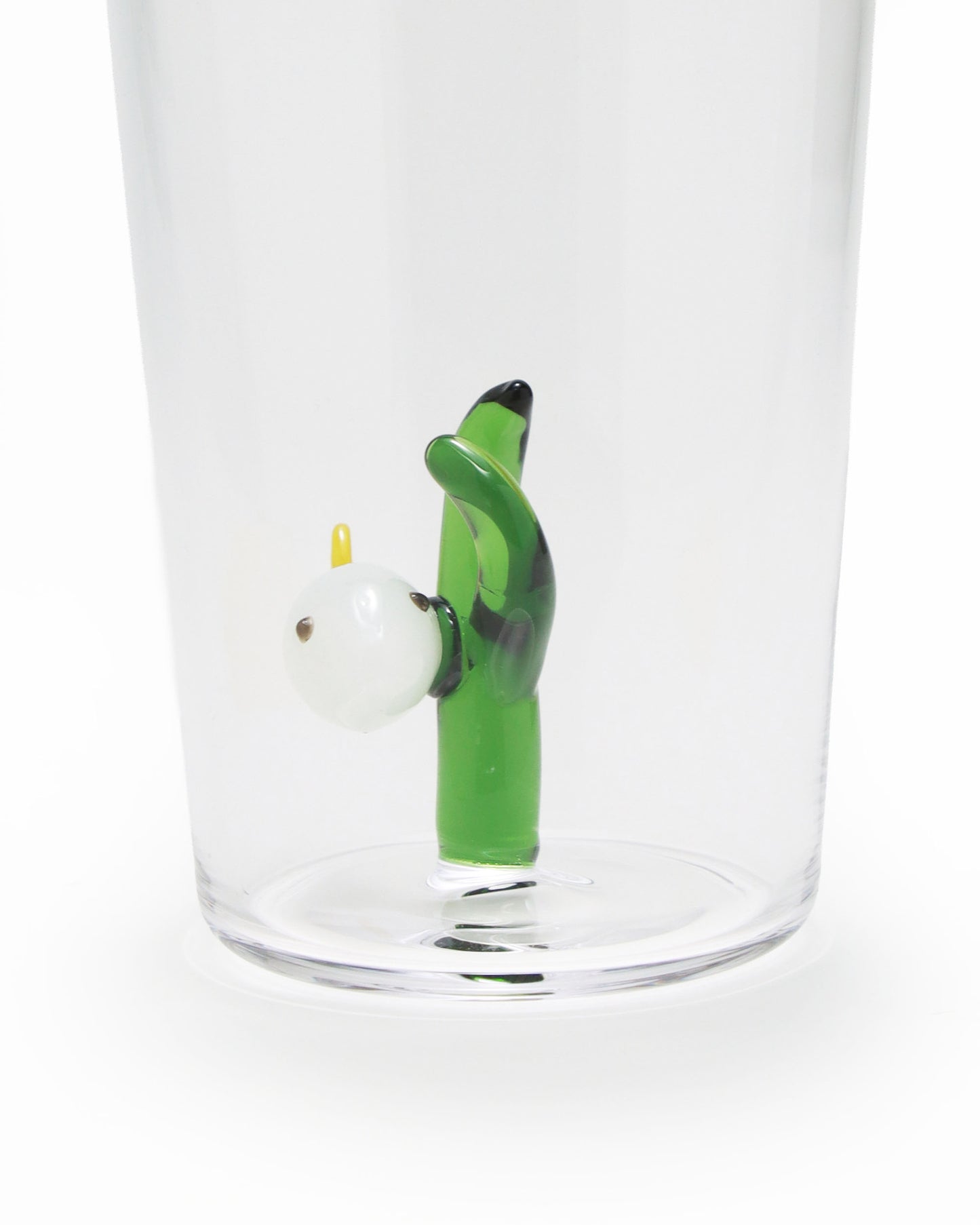 グラス White Fish Green Seaweed