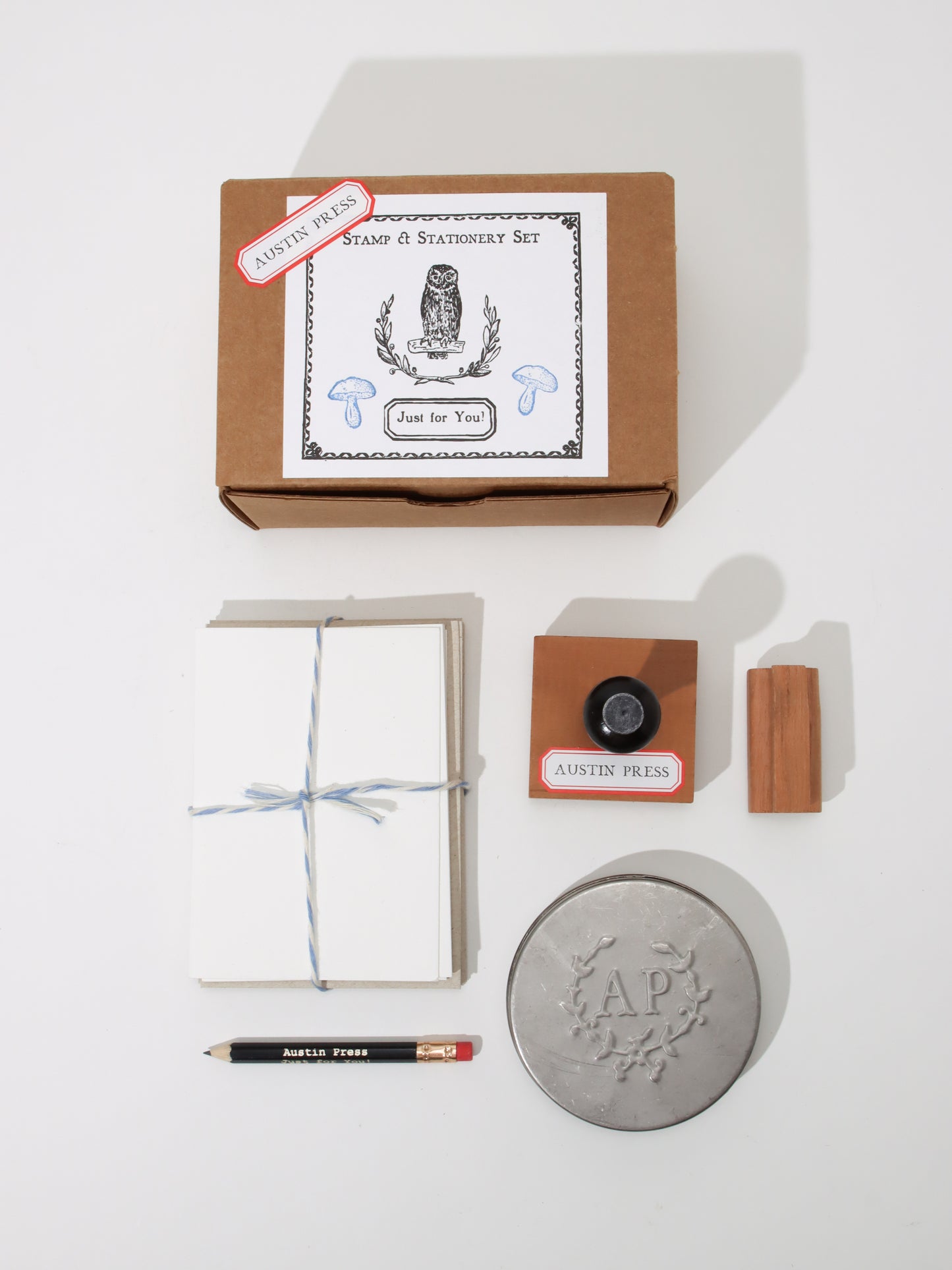 <AUSTIN PRESS>スタンプセット Owl