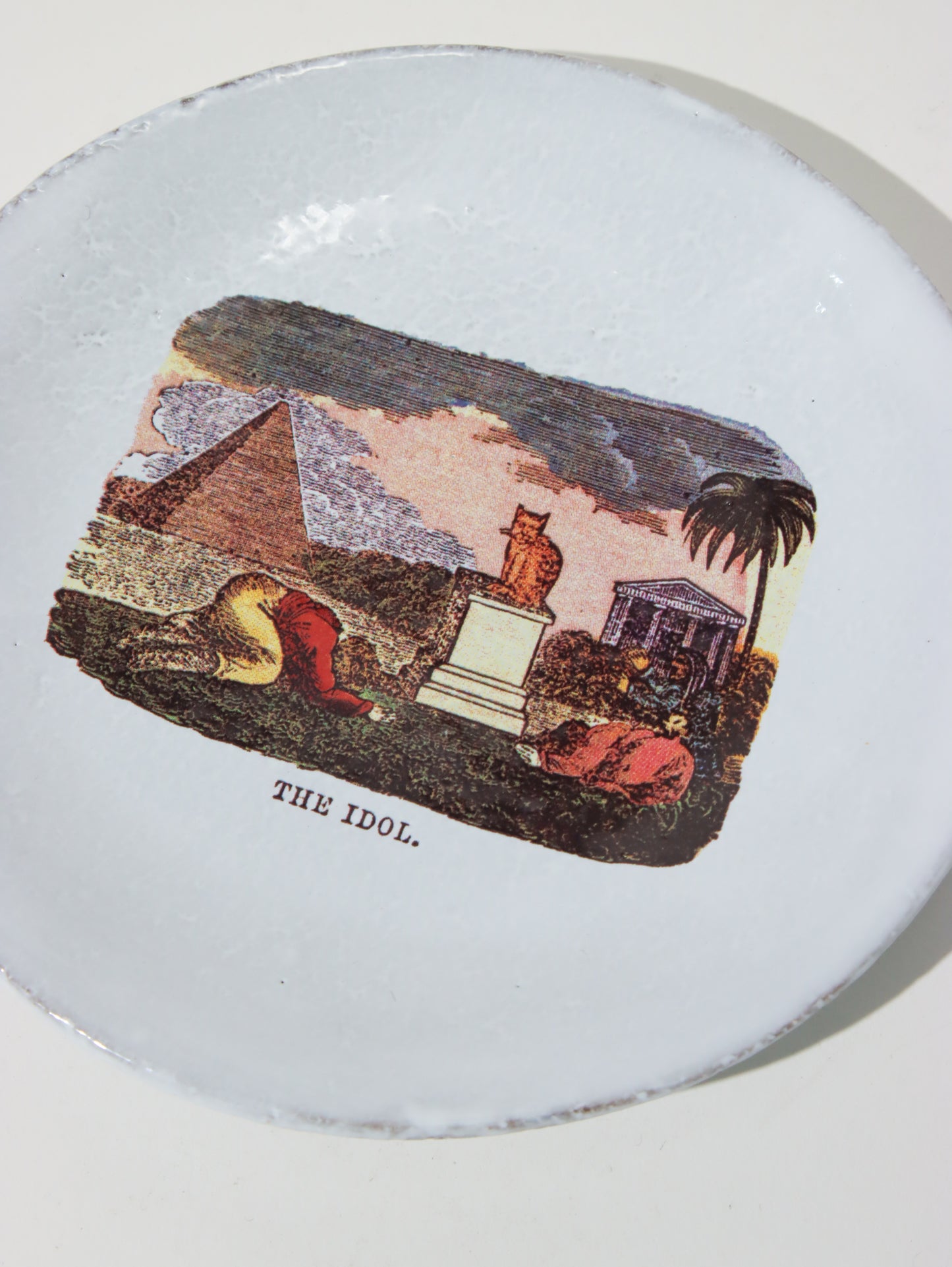 John Derian Cat Idol ソーサー