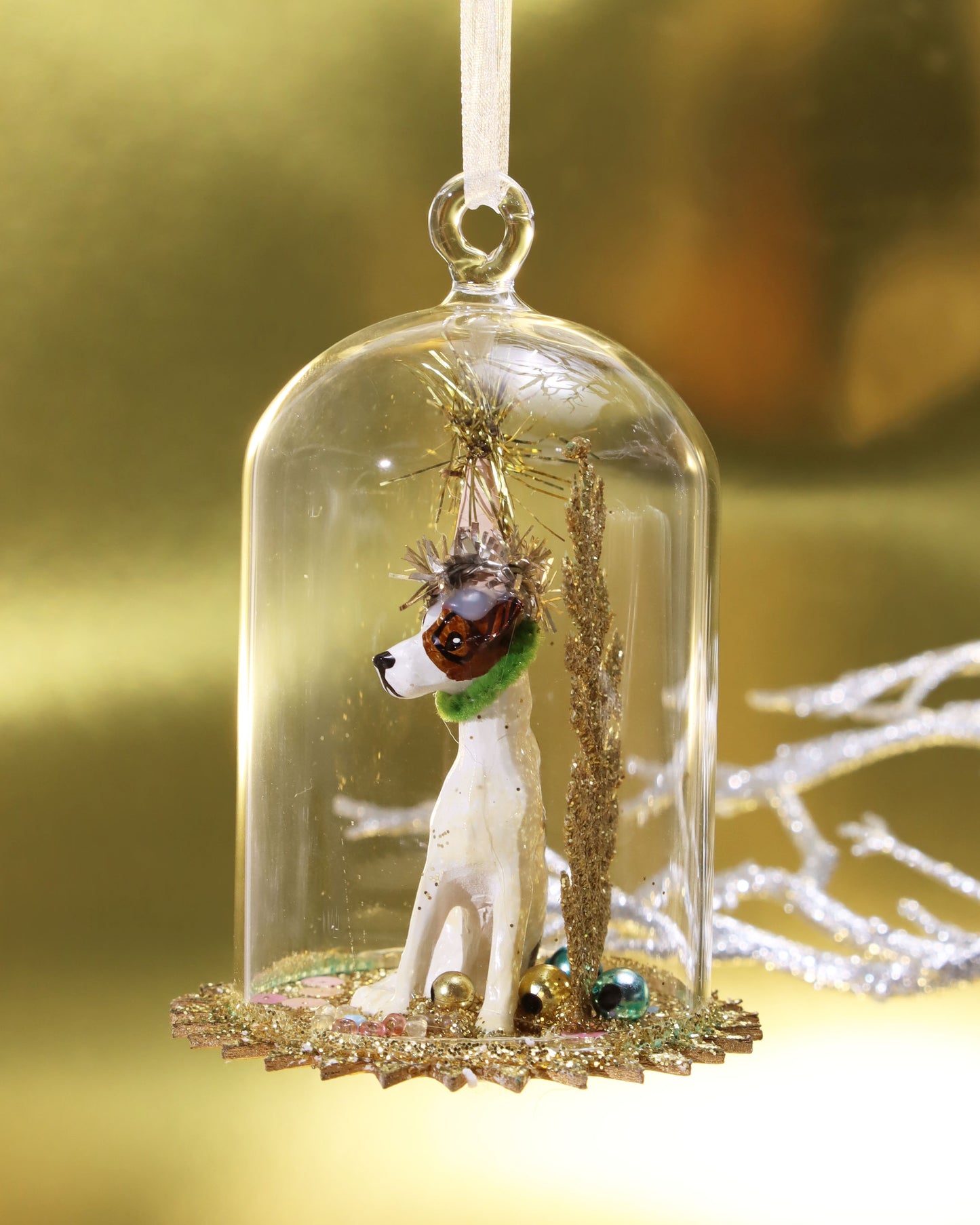 オーナメント PARTY DOG GLOBE