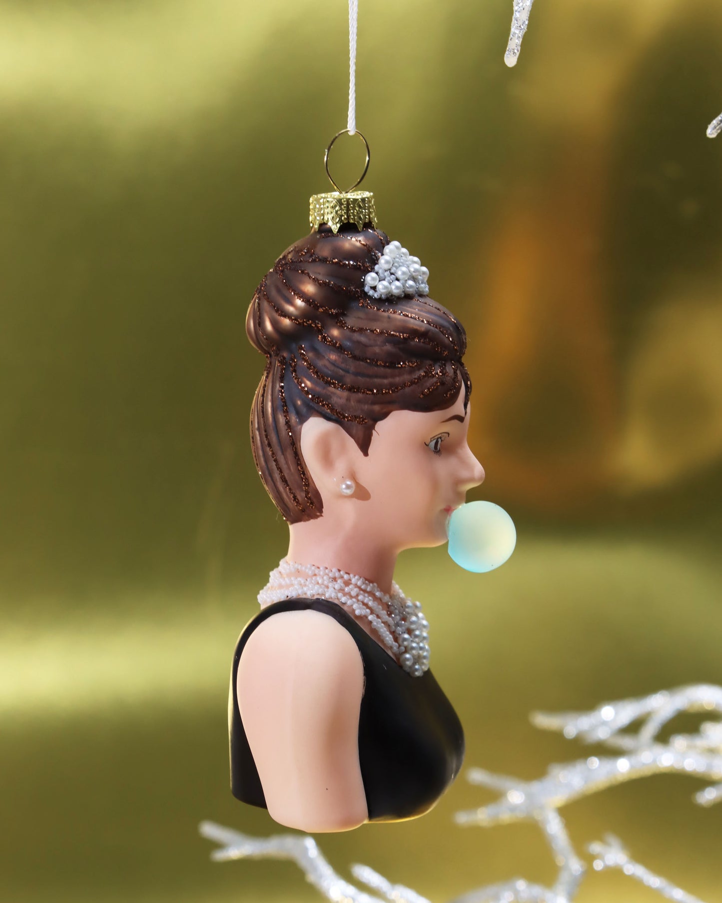 オーナメント AUDREY BLOWING BUBBLES