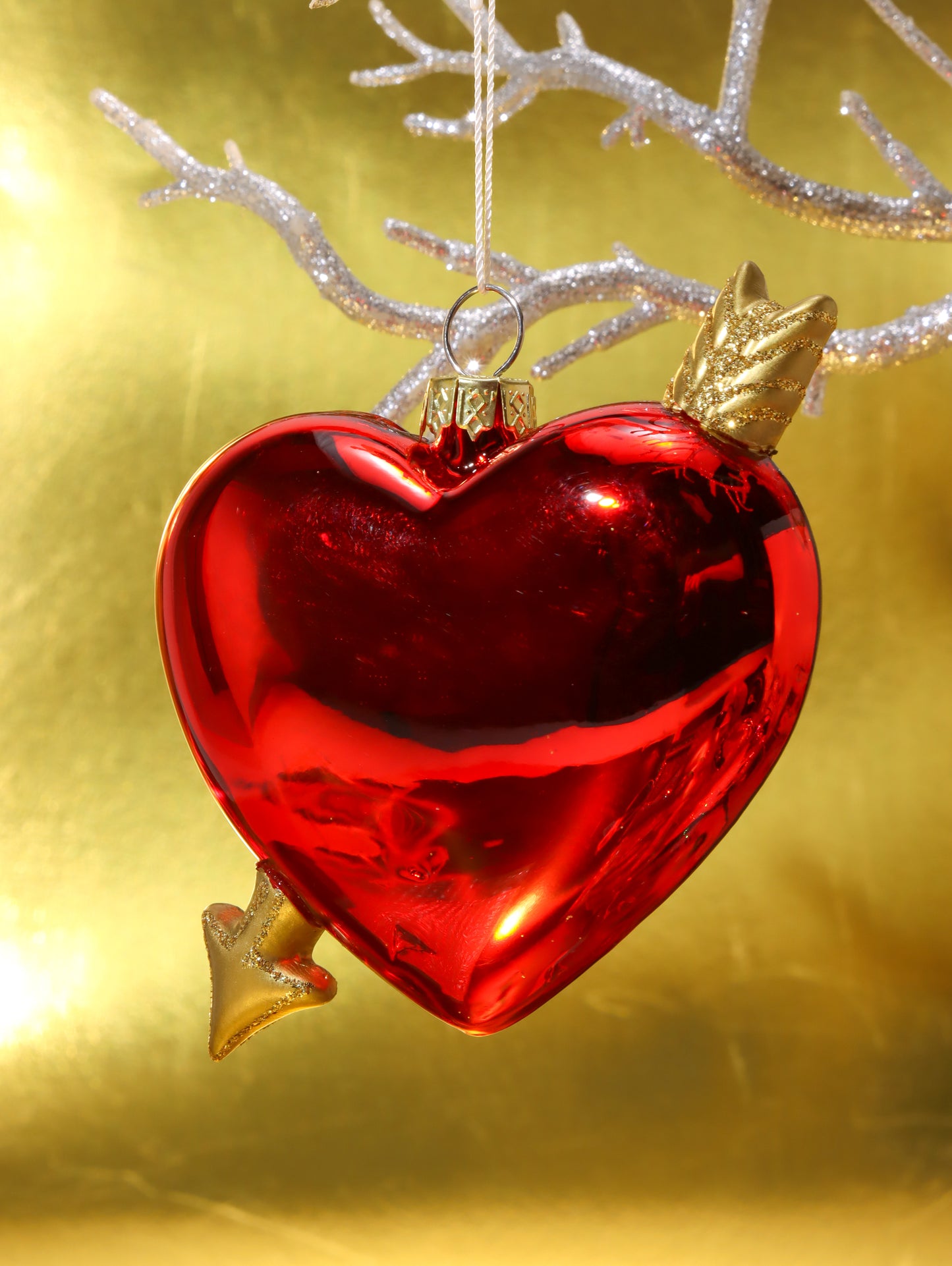 オーナメント HEART WITH ARROW