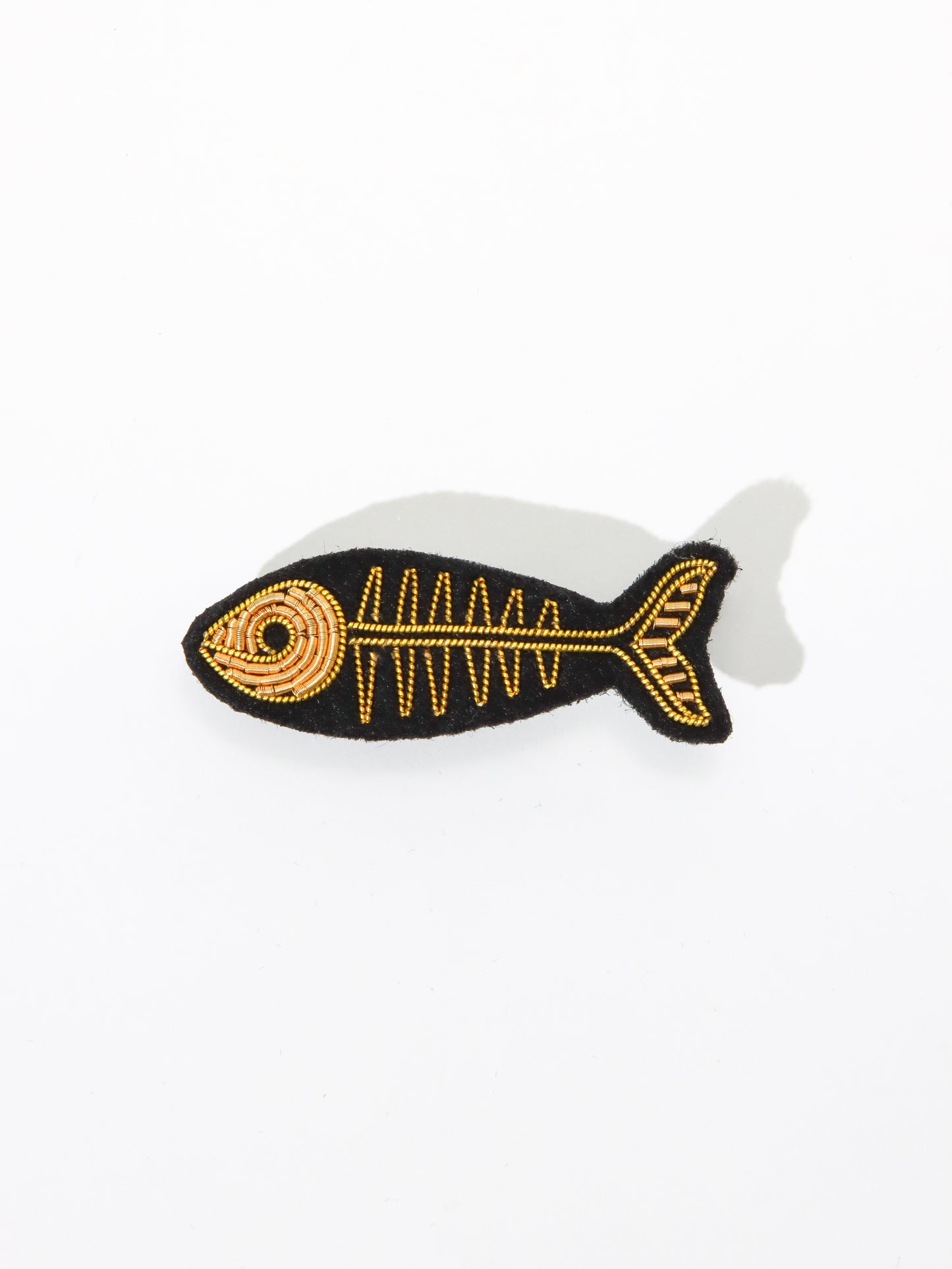 <Macon&Lesquoy>ブローチ Fishbone