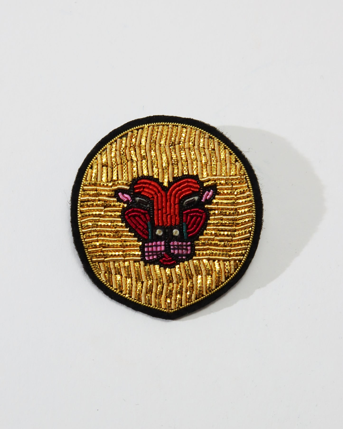 <Macon&Lesquoy> ブローチ Lion