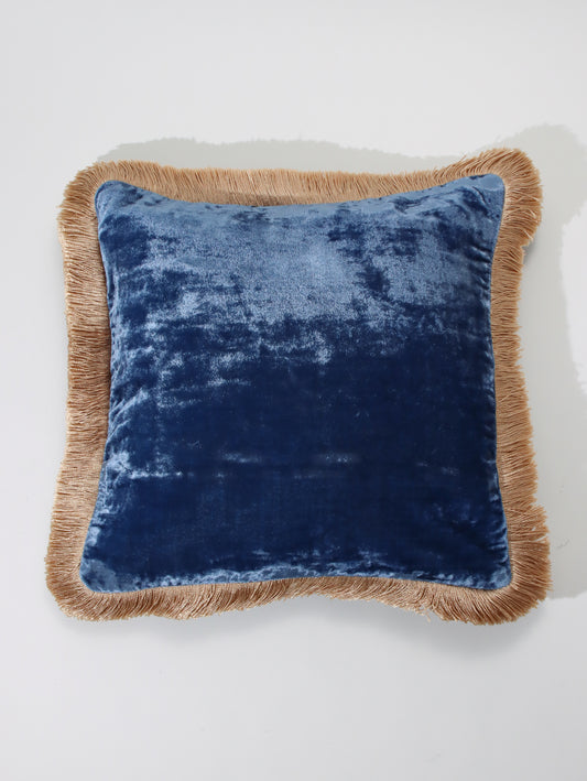 クッションカバー 30x30 Cobalt/Beige