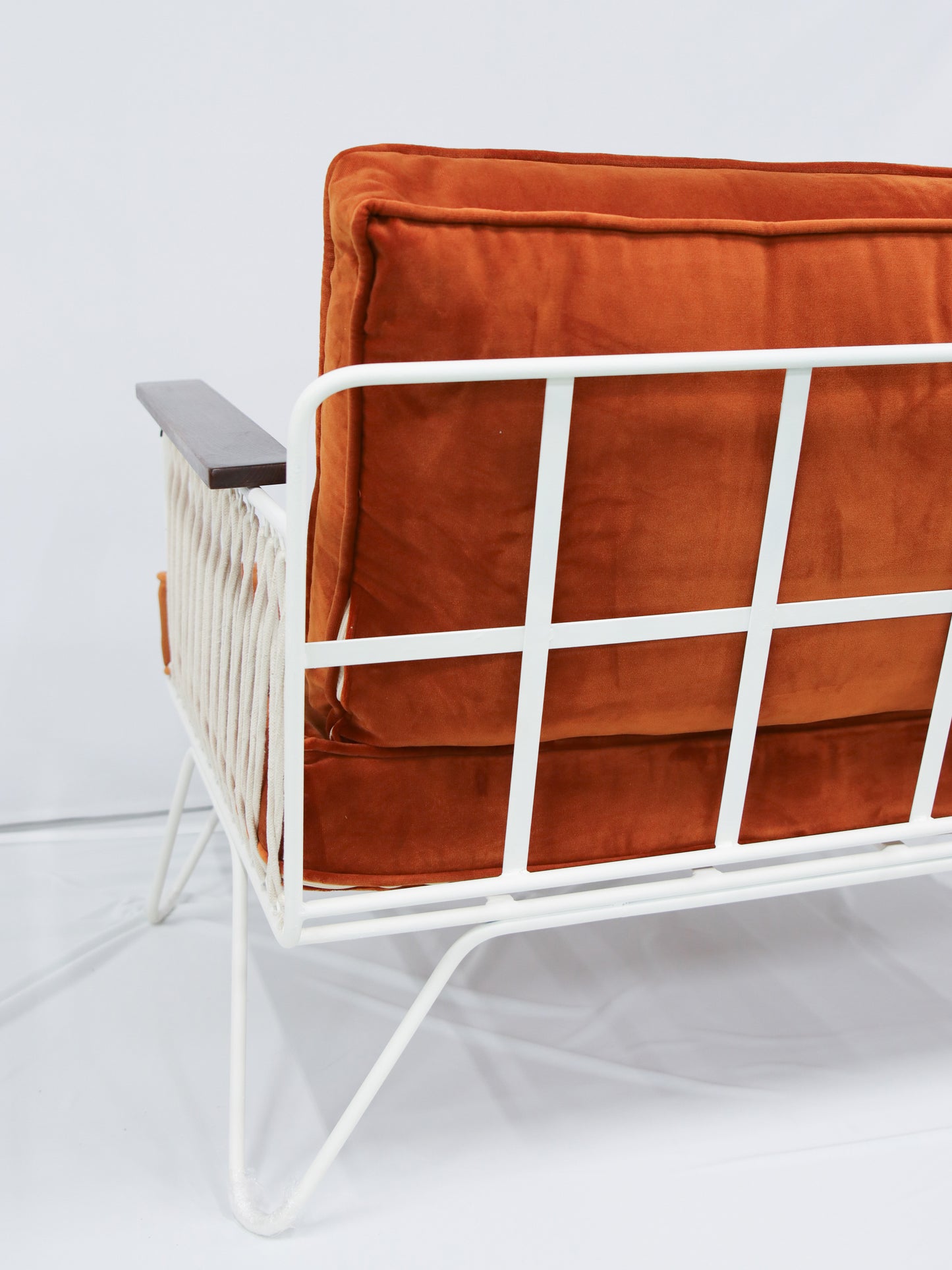 【店舗直送】ソファ Velvet CROISETTE banquette Brick