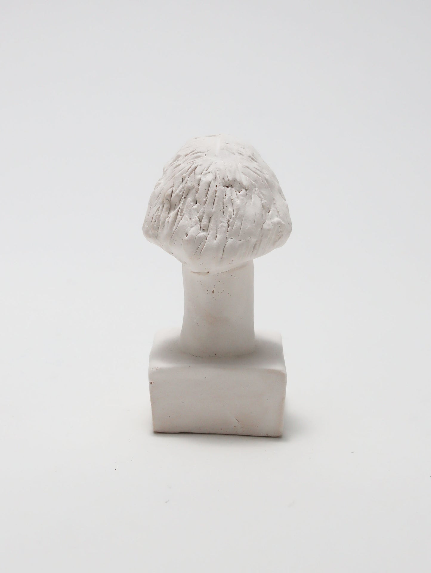 オブジェ Buste Socle Brun Blanc 3