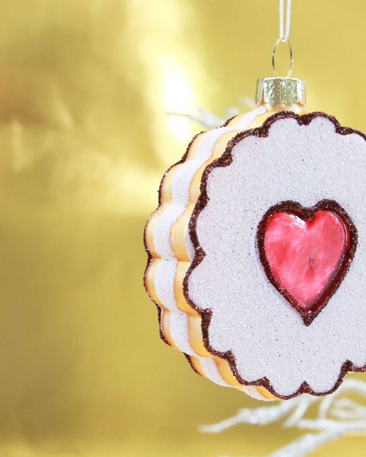 オーナメント LINZER HEART COOKIE