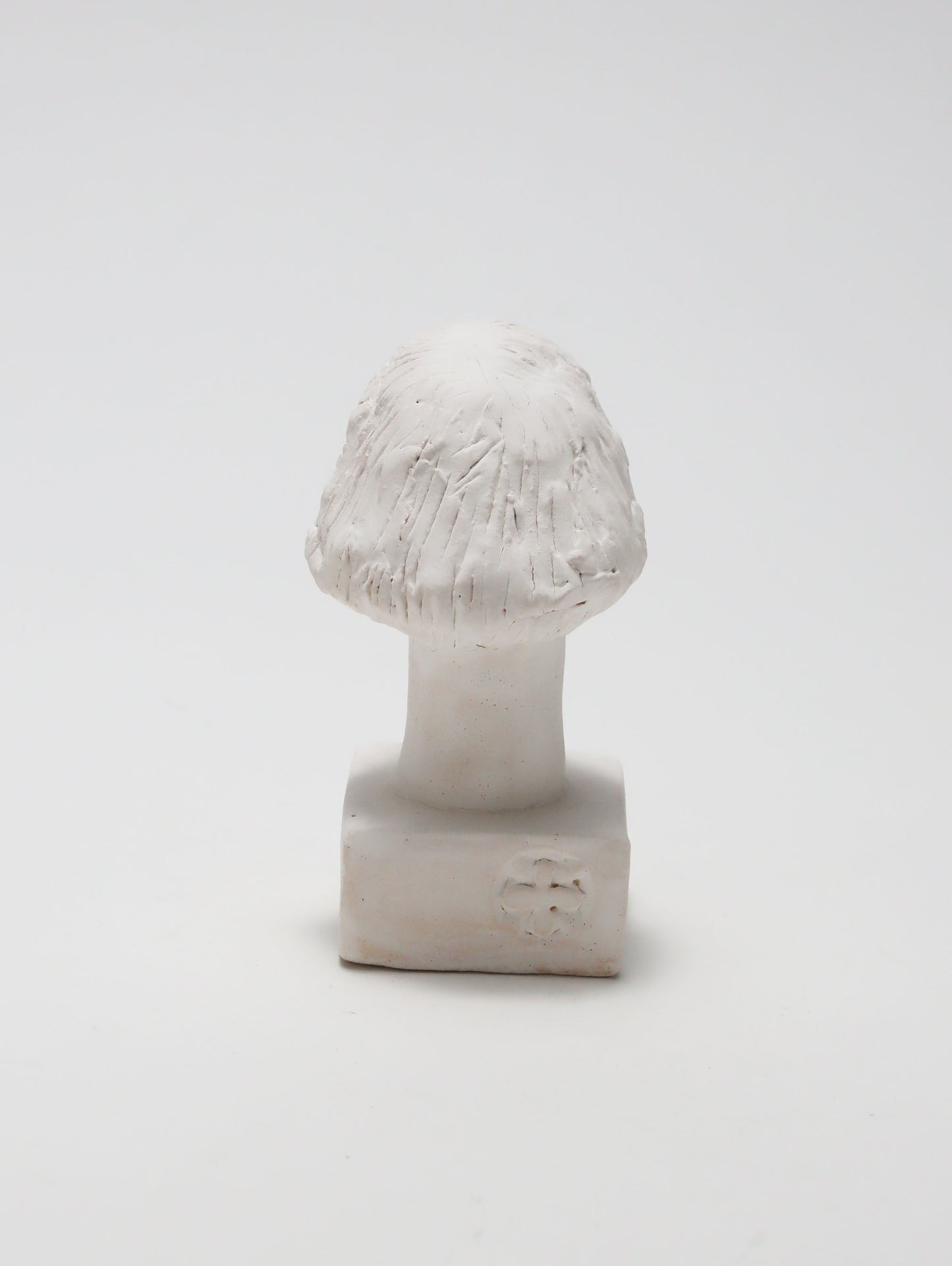 オブジェ Buste Socle Brun Blanc 2