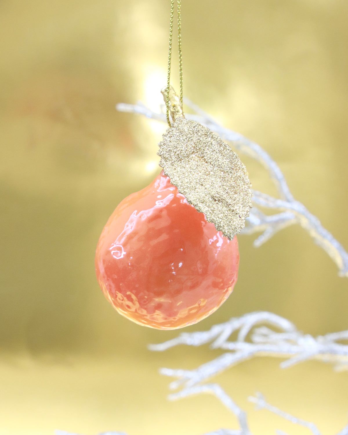 オーナメント CULTIVATED CLEMENTINE-GOLD LEAF