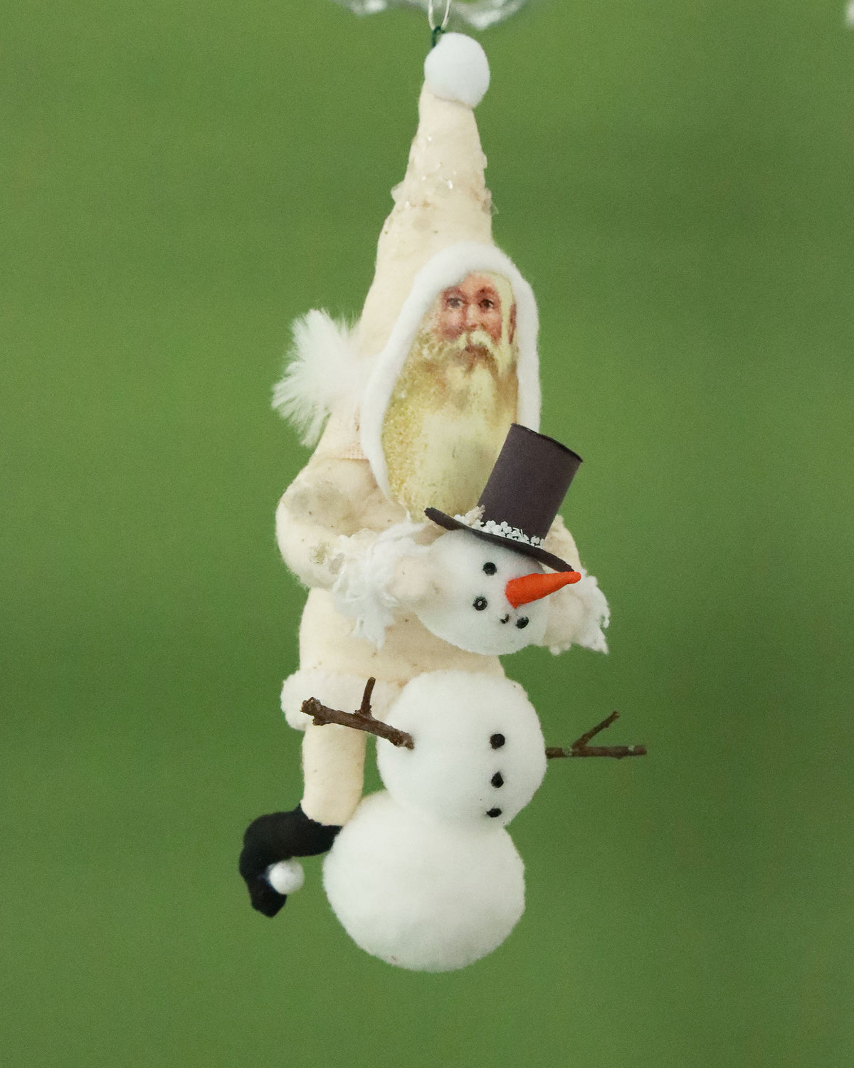 オーナメント Santa Snowman Builder