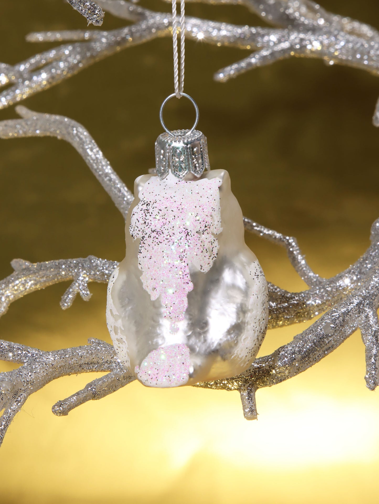 オーナメント OWL WHITE