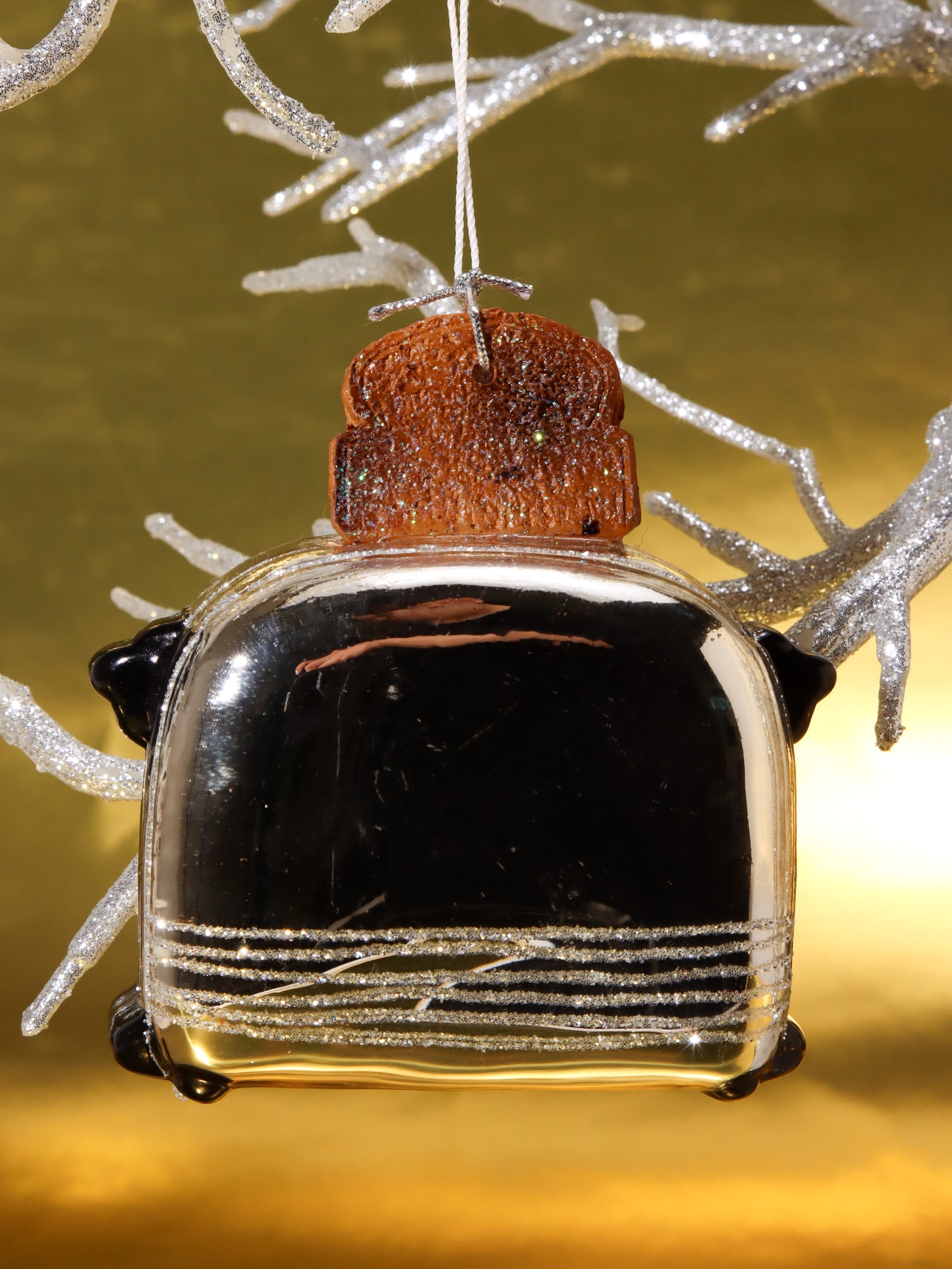 オーナメント TOASTER-SILVER