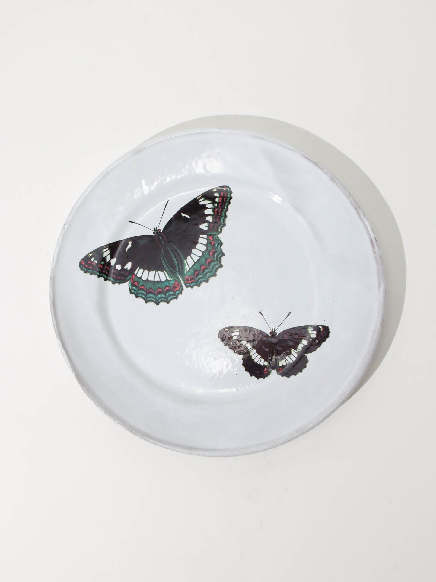 John Derian Two Flying Butterflies プレート 19cm