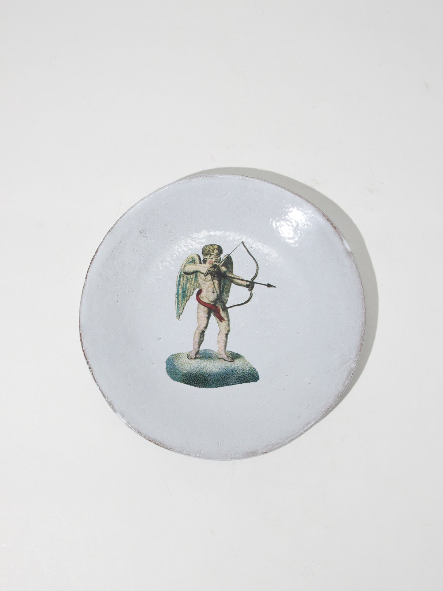 John Derian キューピッドのソーサー 13.7cm