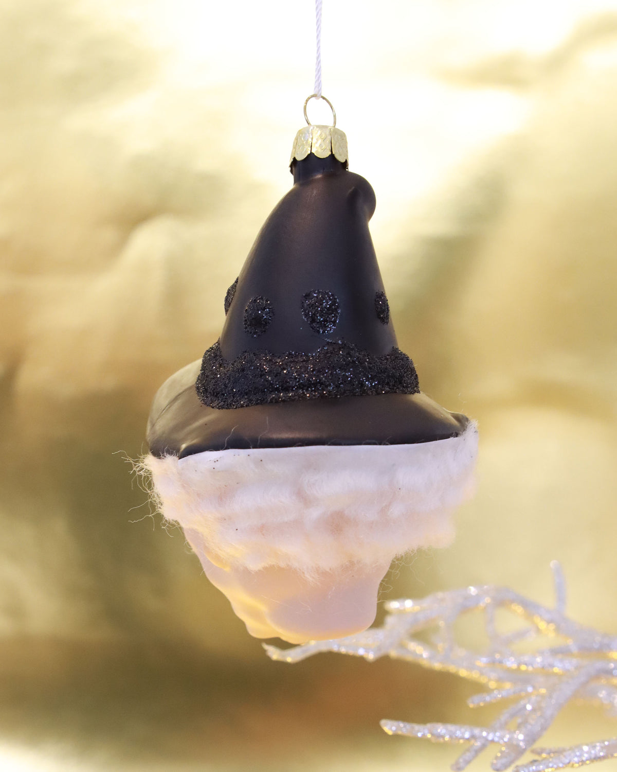 オーナメント VINTAGE WITCH DOLL HEAD