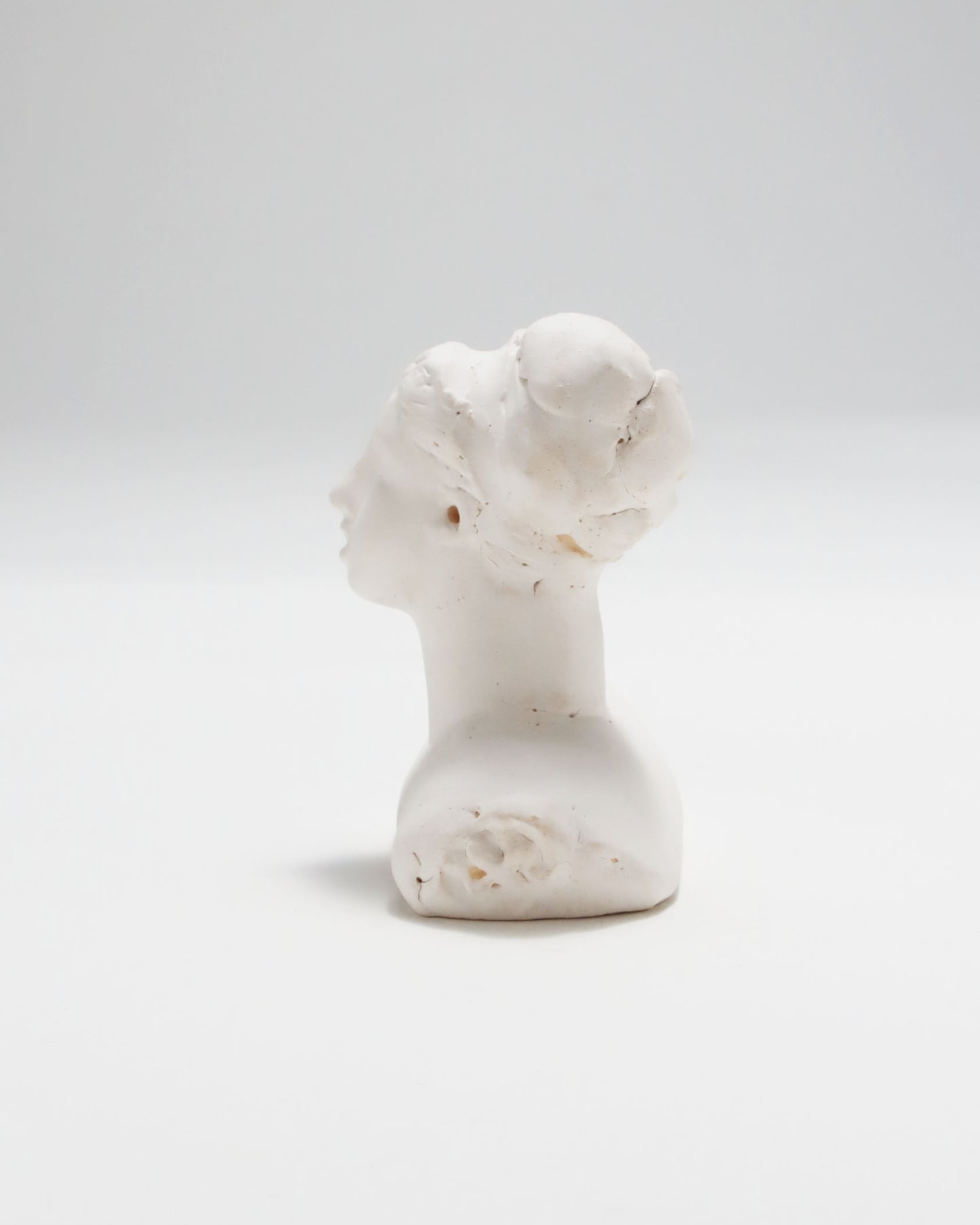 オブジェ Buste sans socle blanc 15