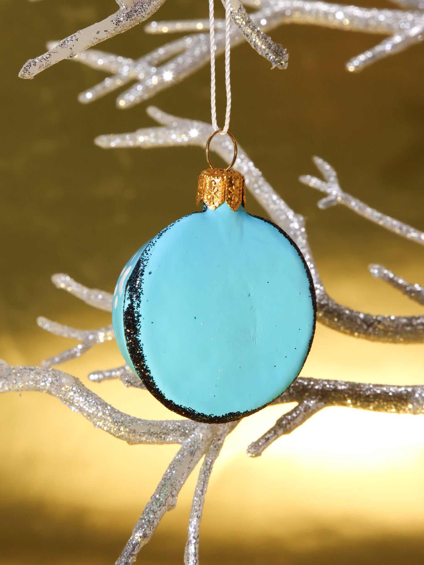 オーナメント DOG BOWL BLUE