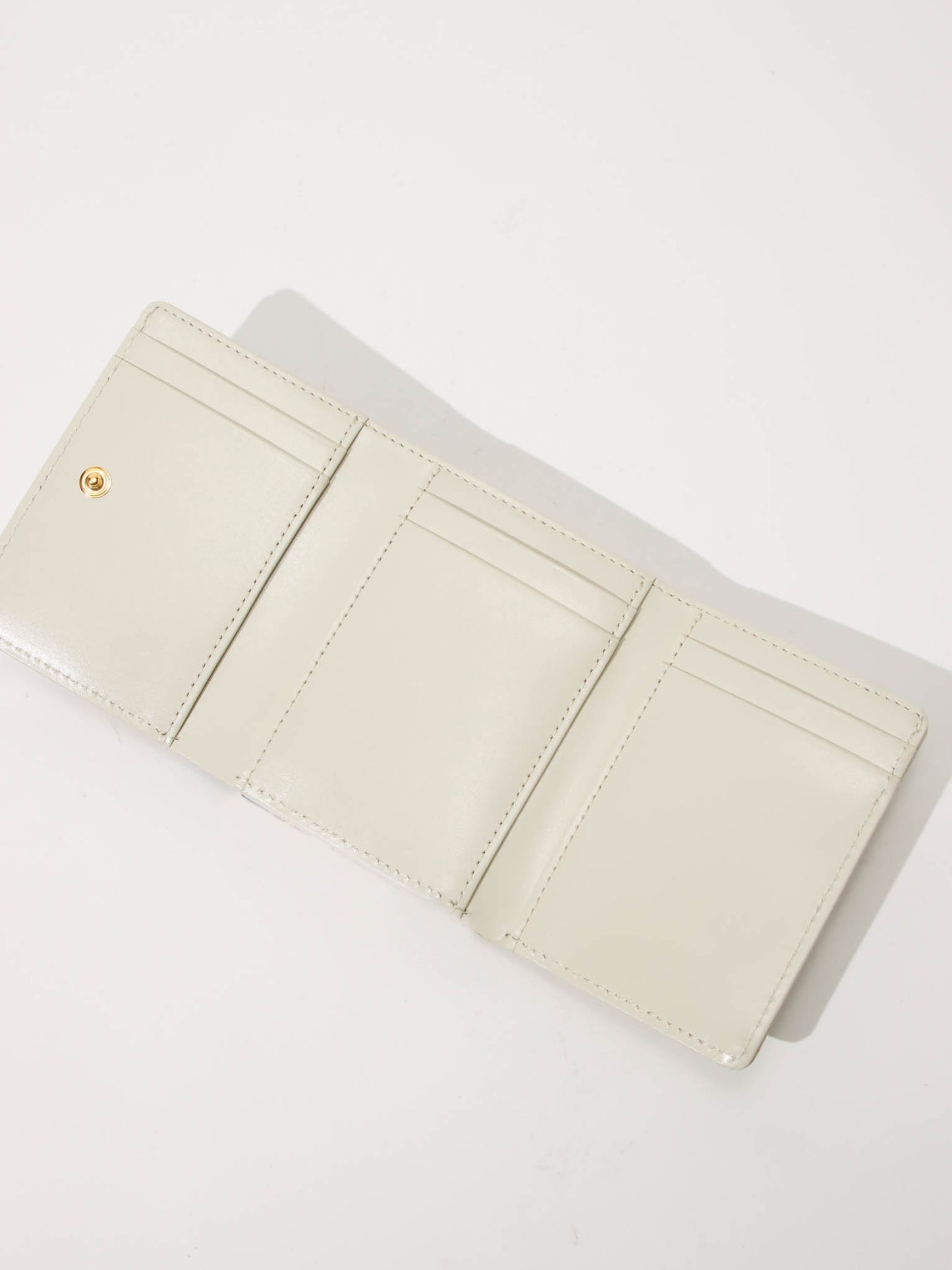 <文庫革 × Natalie Lete>三つ折り財布 Squarrel