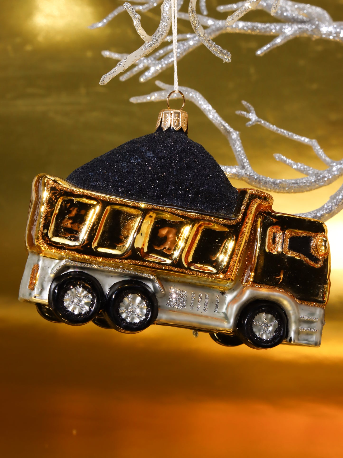 オーナメント YELLOW  DUMP TRUCK