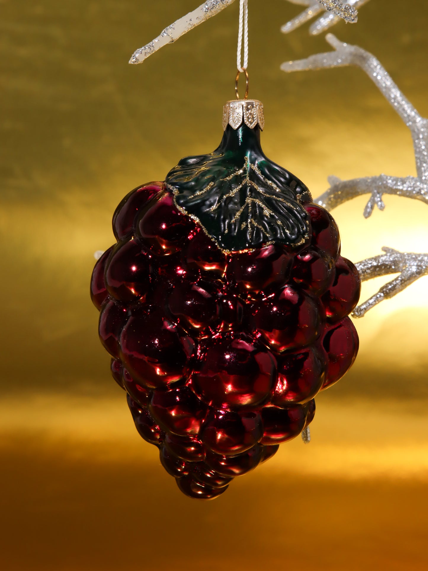 オーナメント GRAPES RED