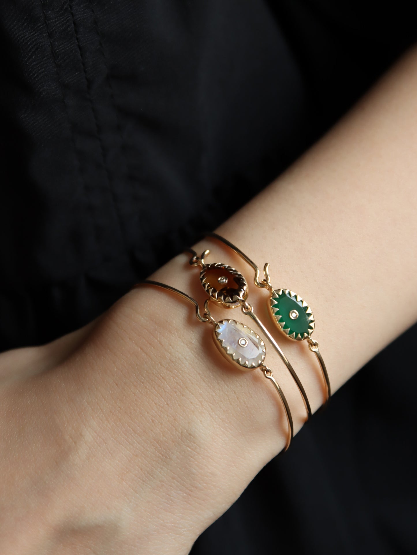 ORSO バングル HONEY QUARTZ