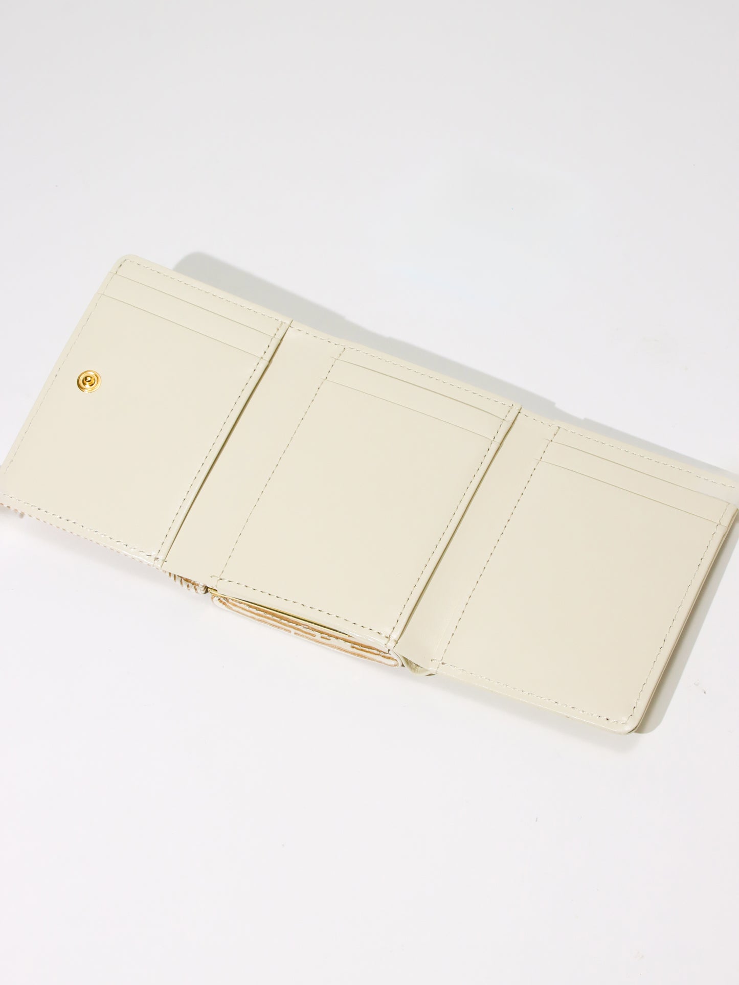 <文庫革 × Natalie Lete>三つ折り財布 Rabbit and LUCK