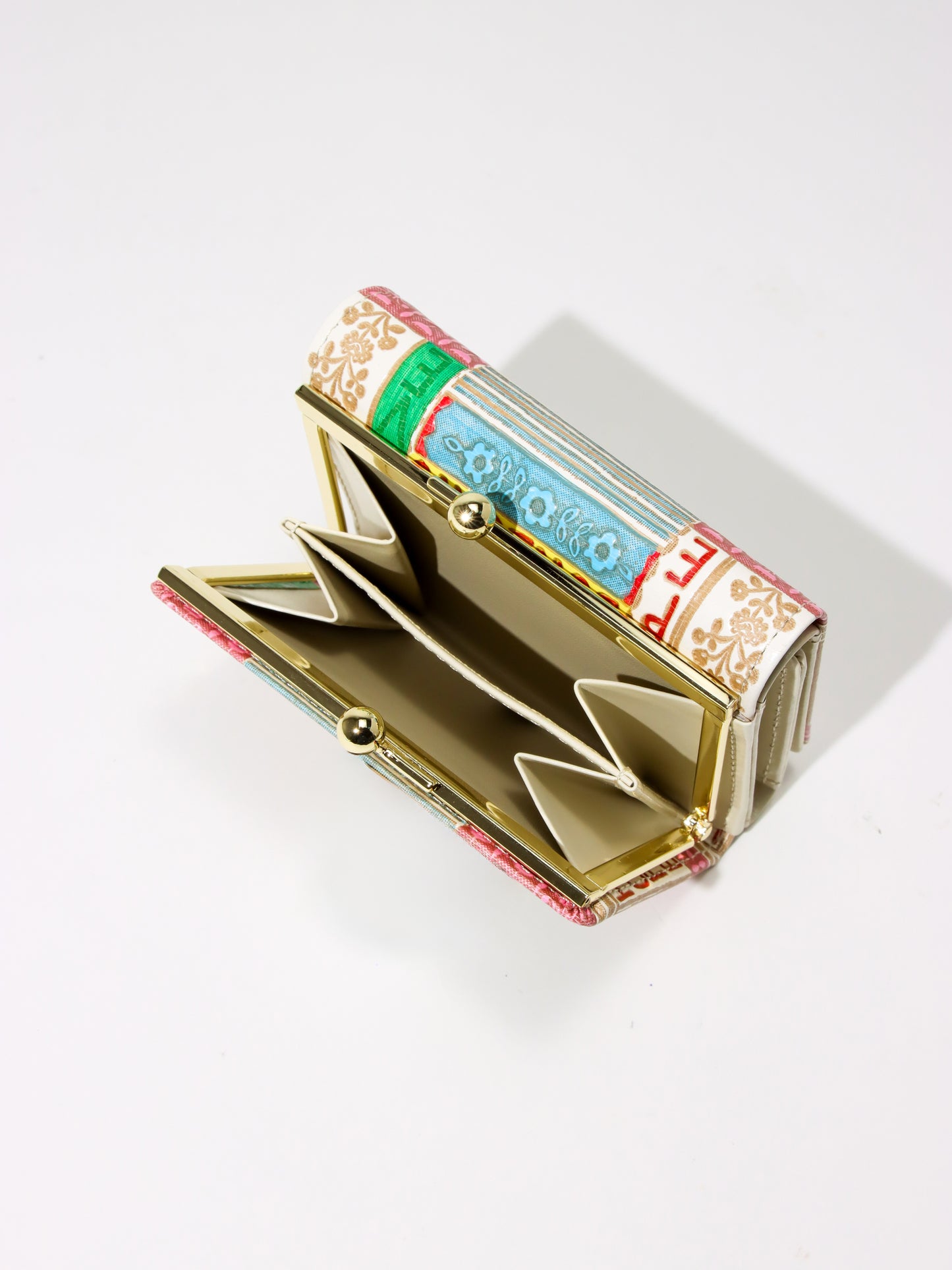 <文庫革 × Natalie Lete>三つ折り財布 MESSAGE