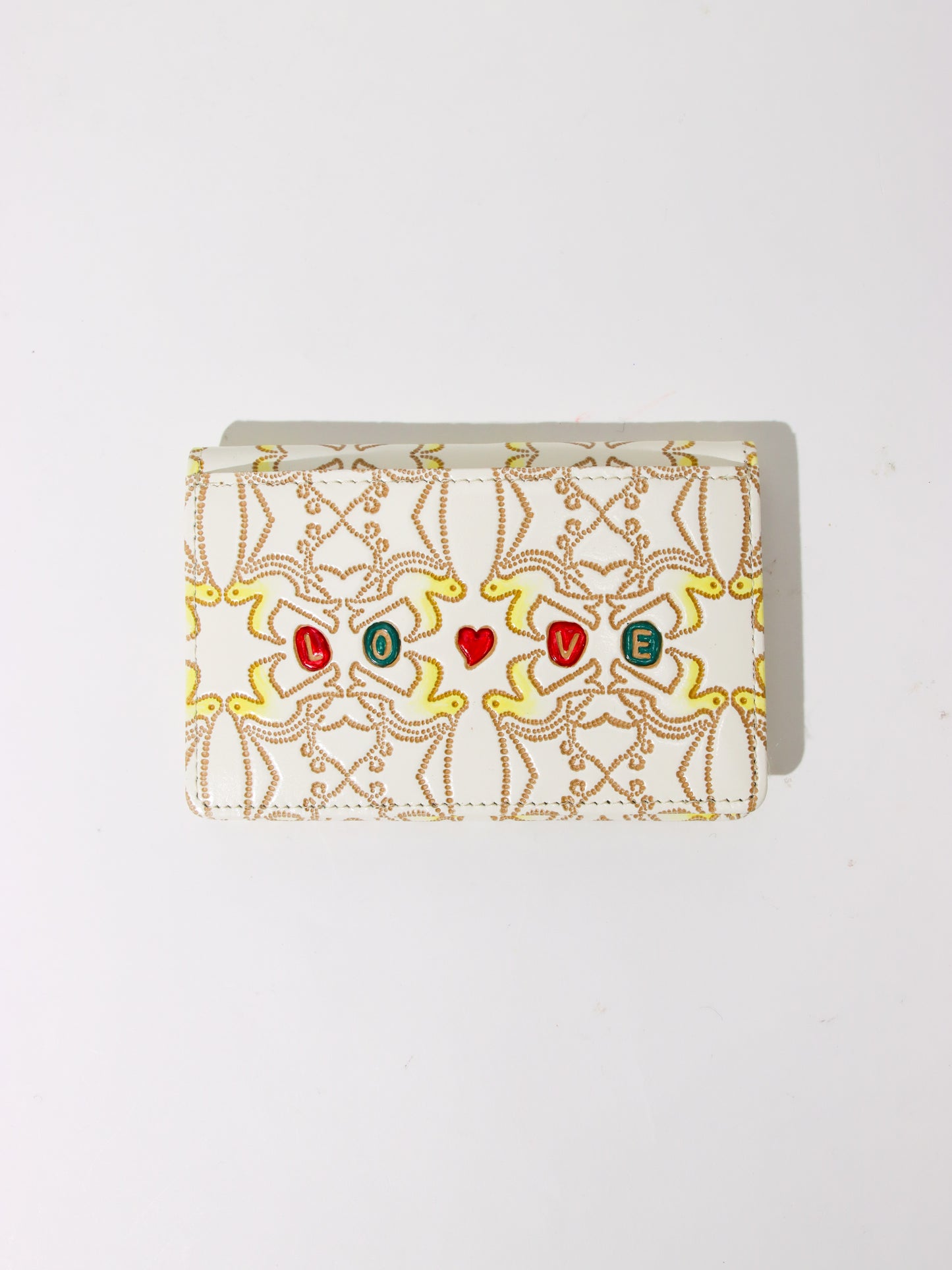 <文庫革 × Natalie Lete>カードケース BIRD and LOVE