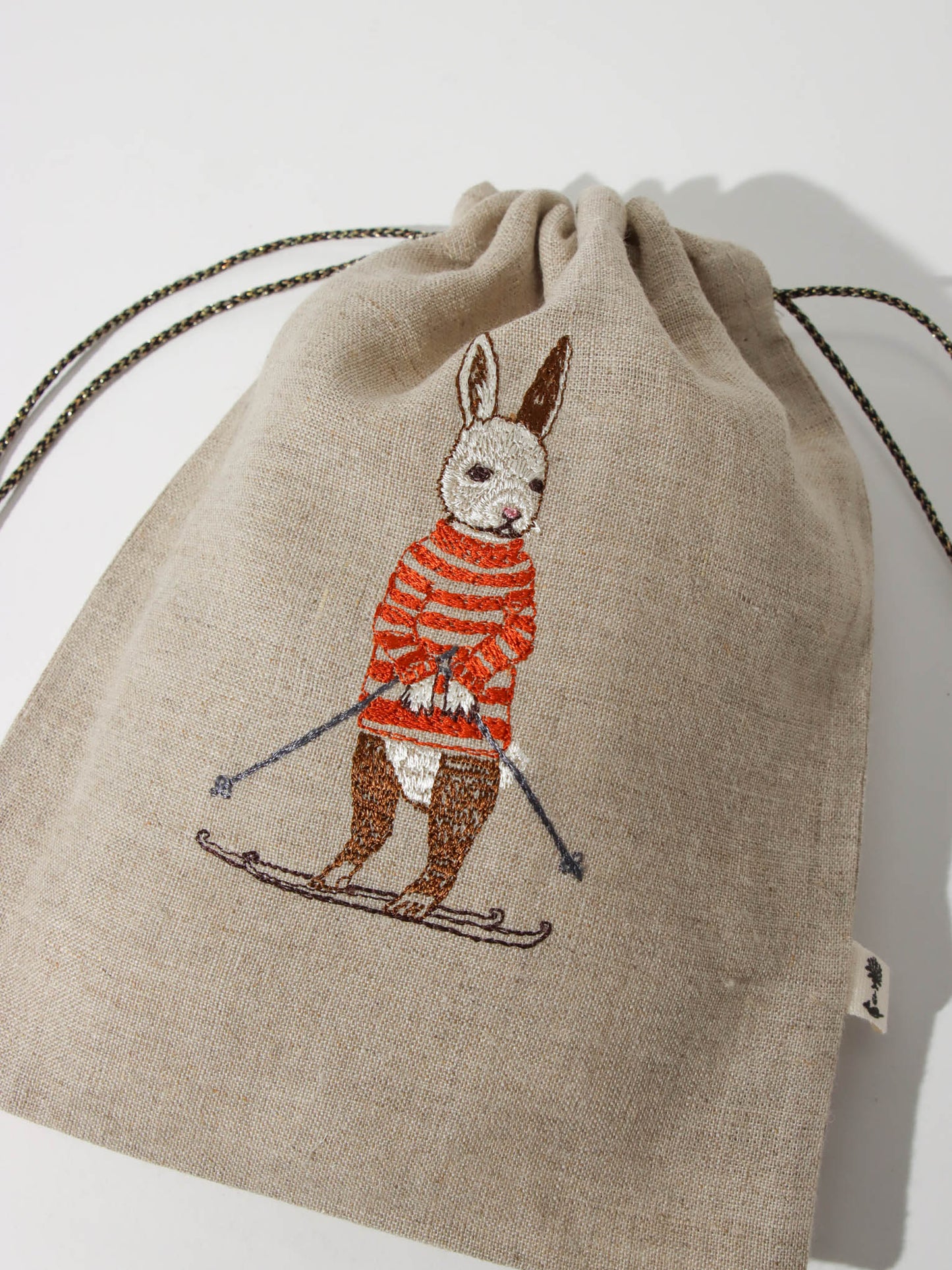 巾着 Ski Bunny
