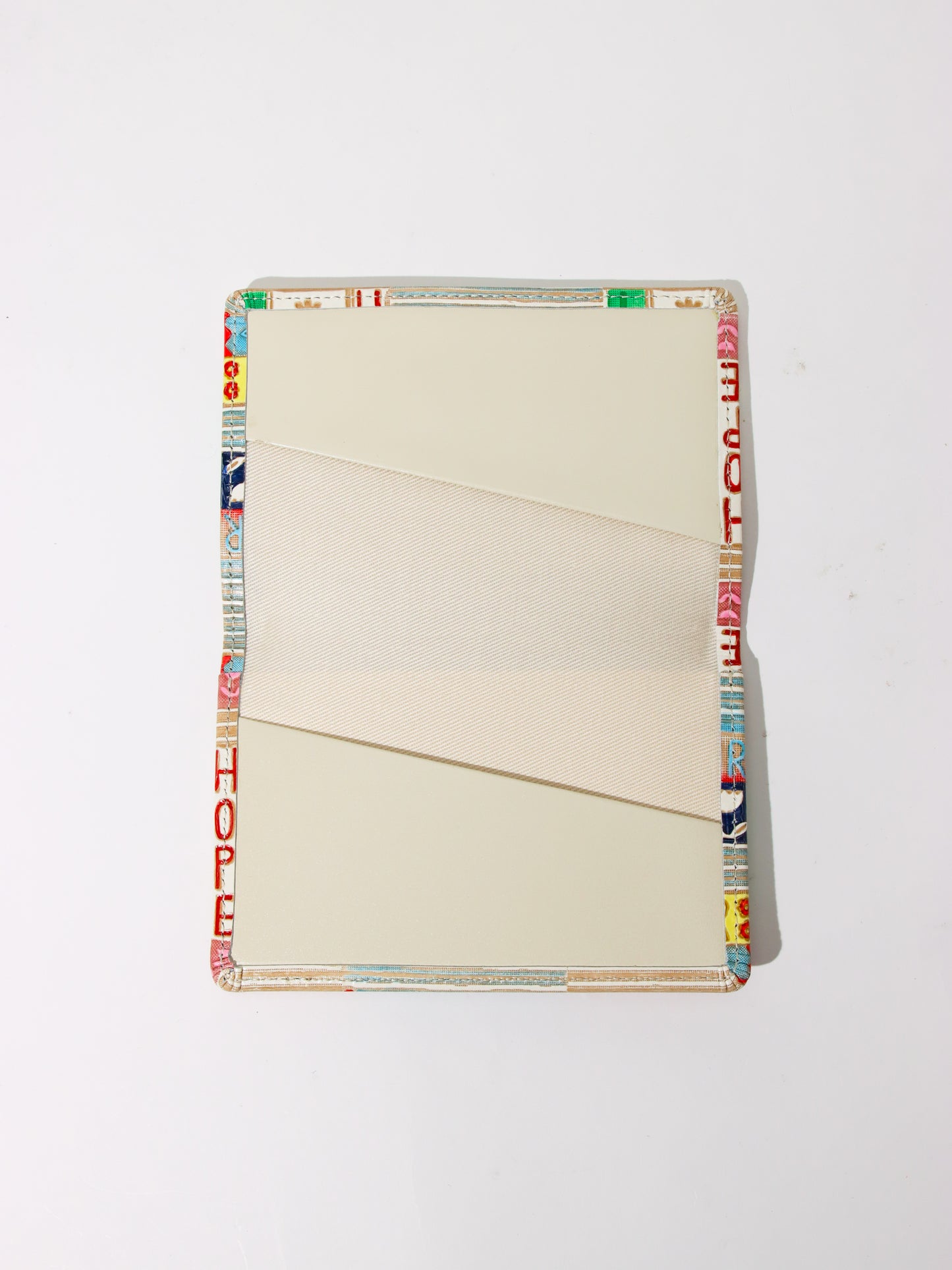 <文庫革 × Natalie Lete>カードケース MESSAGE