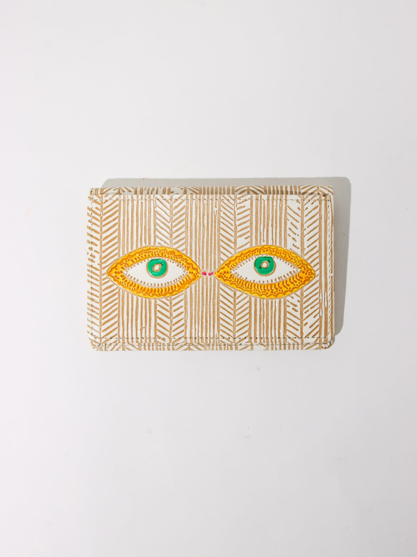 <文庫革 × Natalie Lete>カードケース EYE