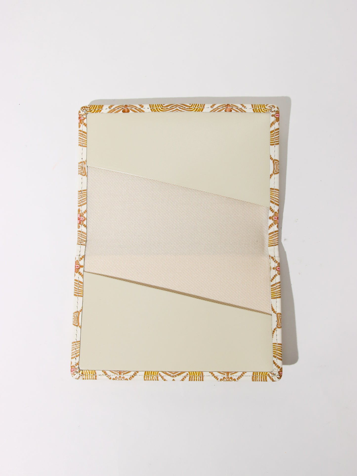 <文庫革 × Natalie Lete>カードケース HAPPY PATTERN