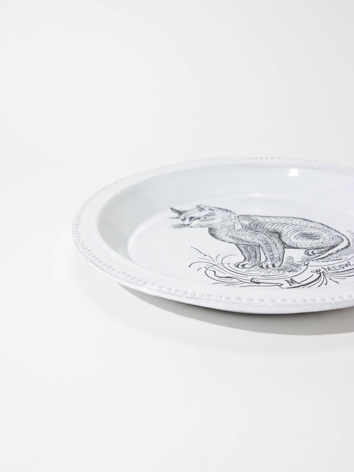 John Derian Scenario Cat スーププレート