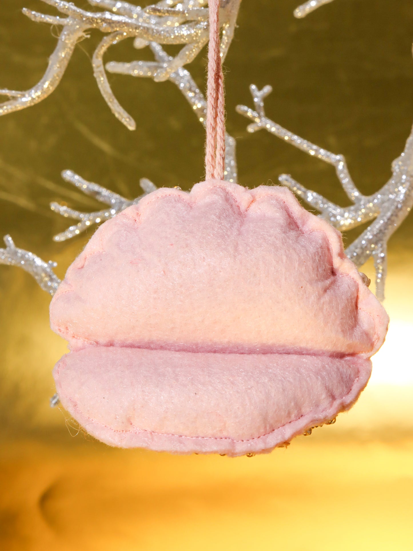 オーナメント TINSEL CLAM SHELL