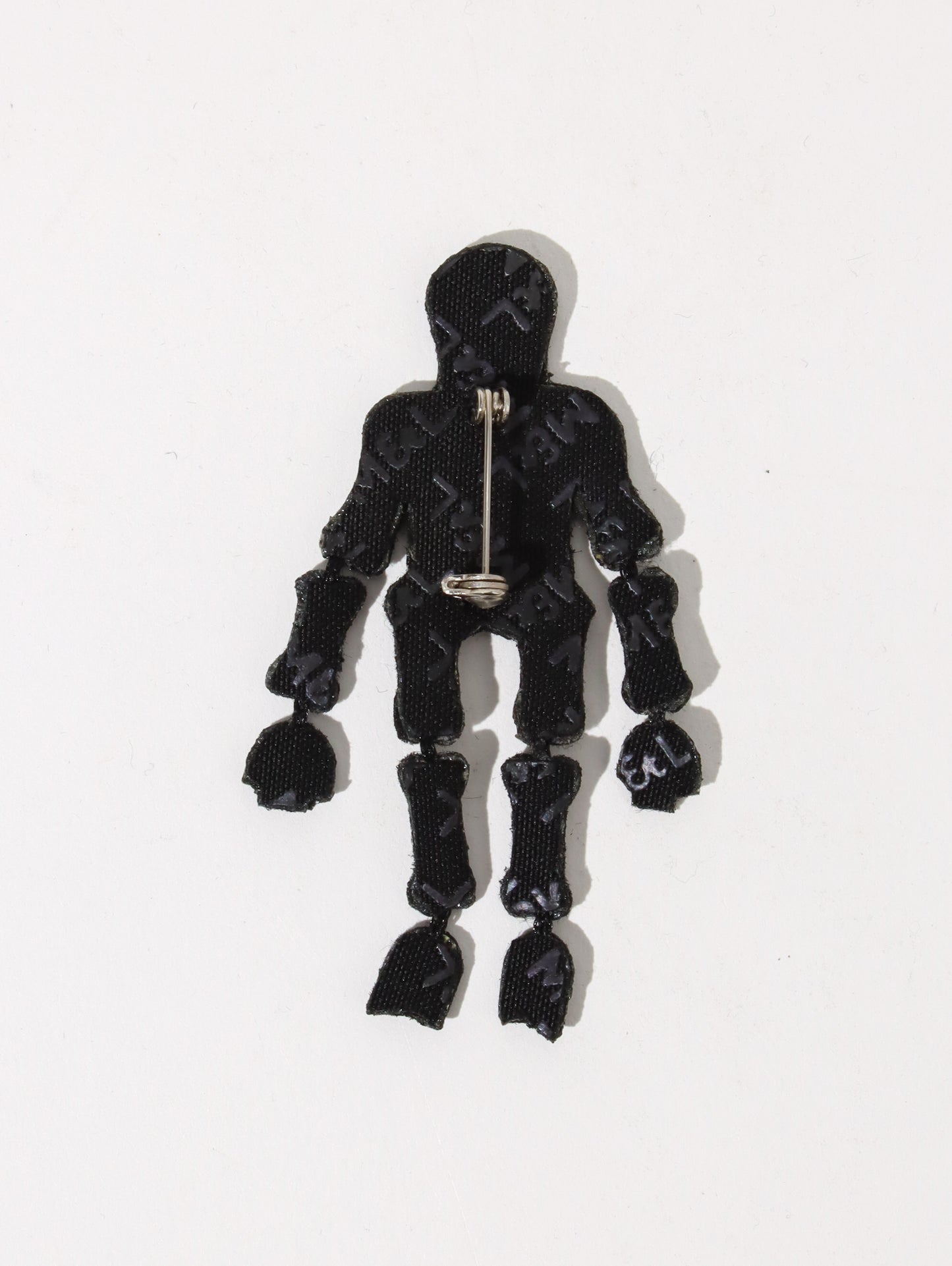 ブローチ Silver Skeleton