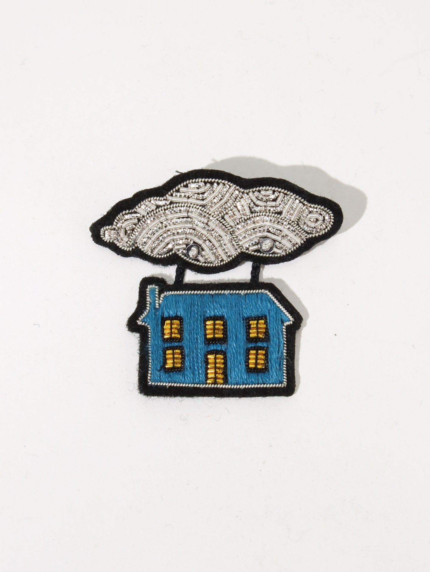 <Macon&Lesquoy>ブローチ Magritte House