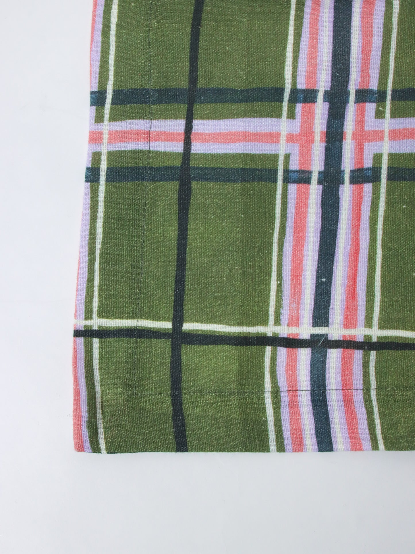 <AVENIDA HOME>テーブルクロス Plaid Green 160×160