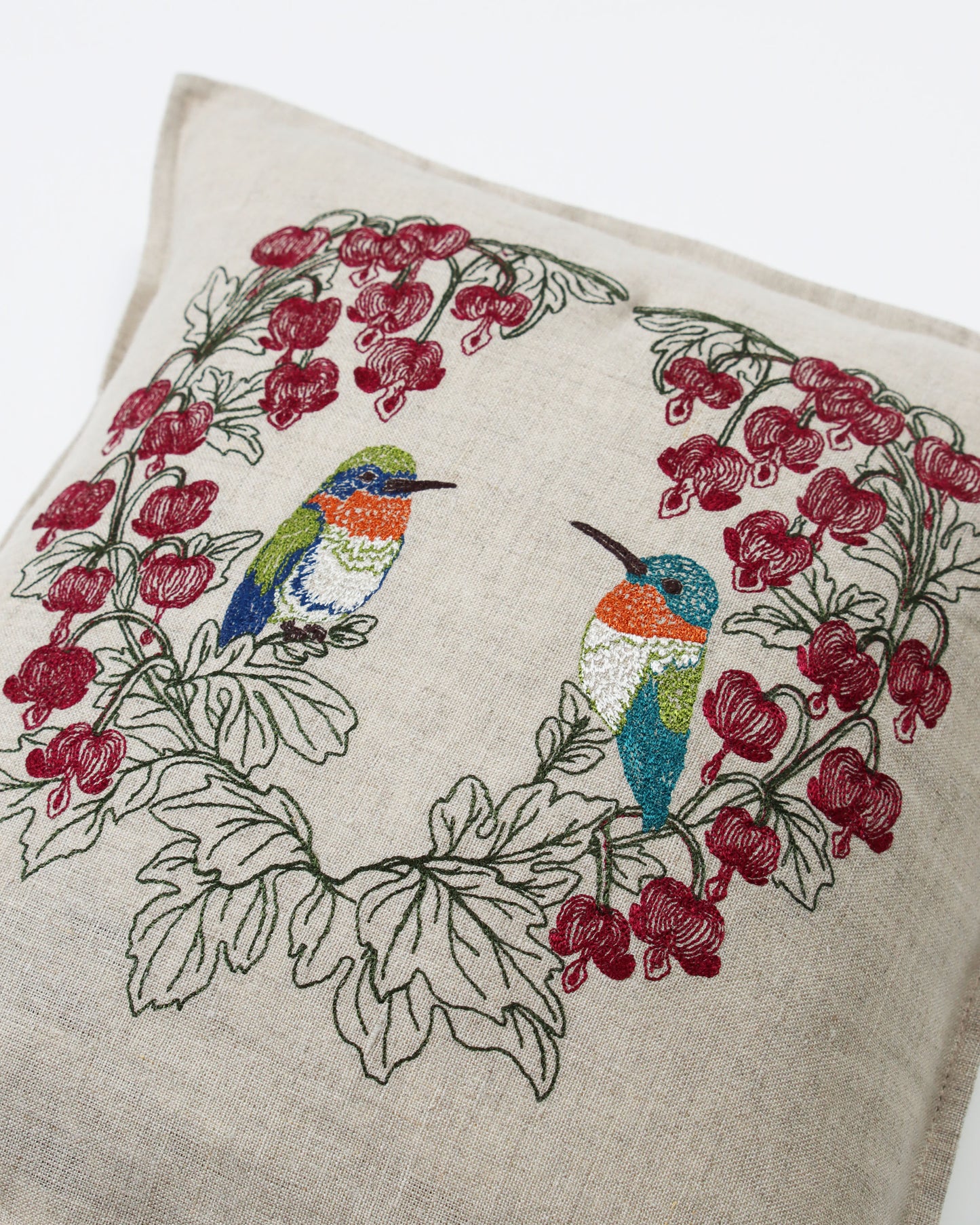クッションカバー 30×30 Hummingbird Hearts