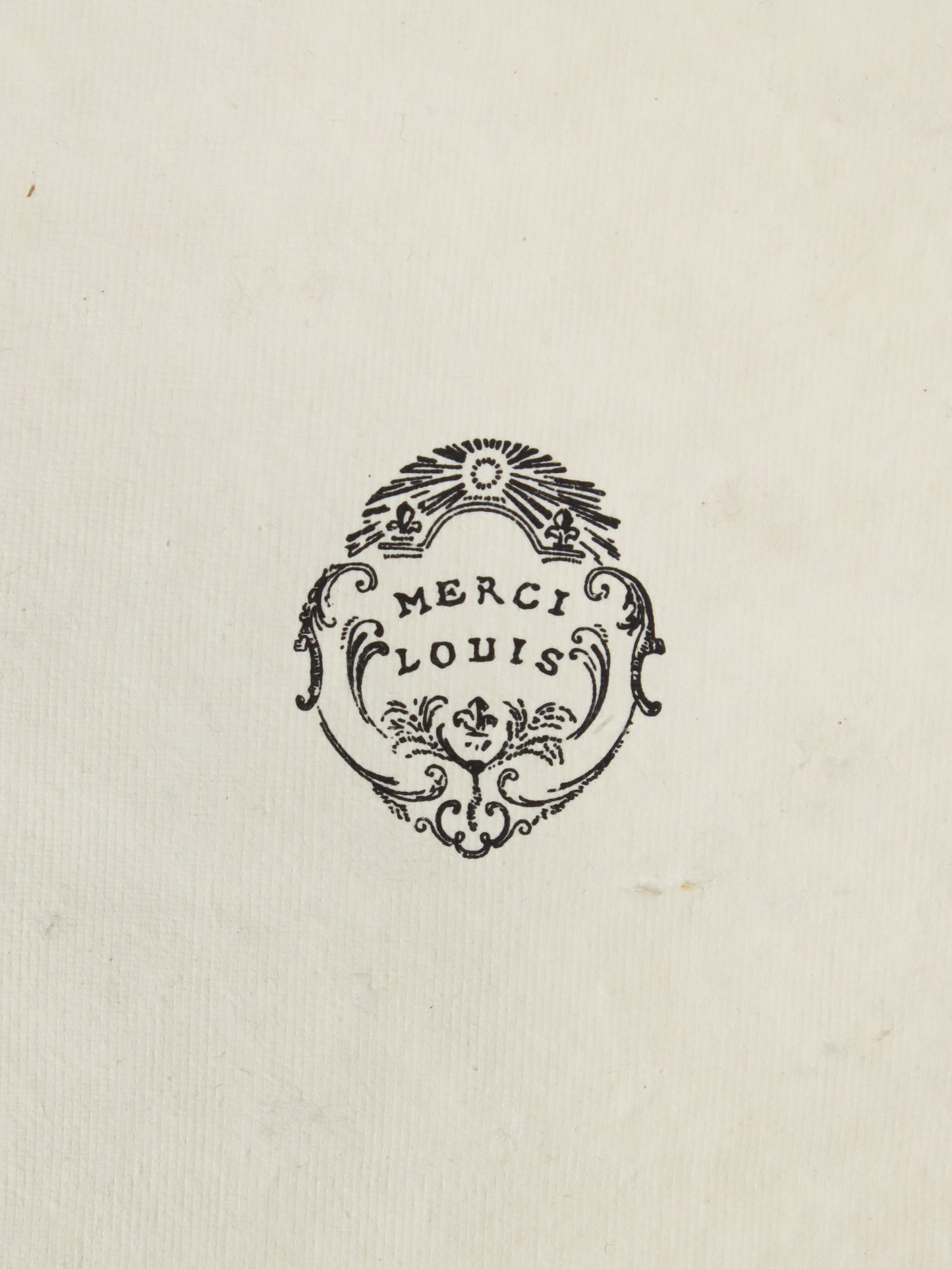 <MERCI LOUIS>ペーパートレイ VIDEPOCHEPARTERRE