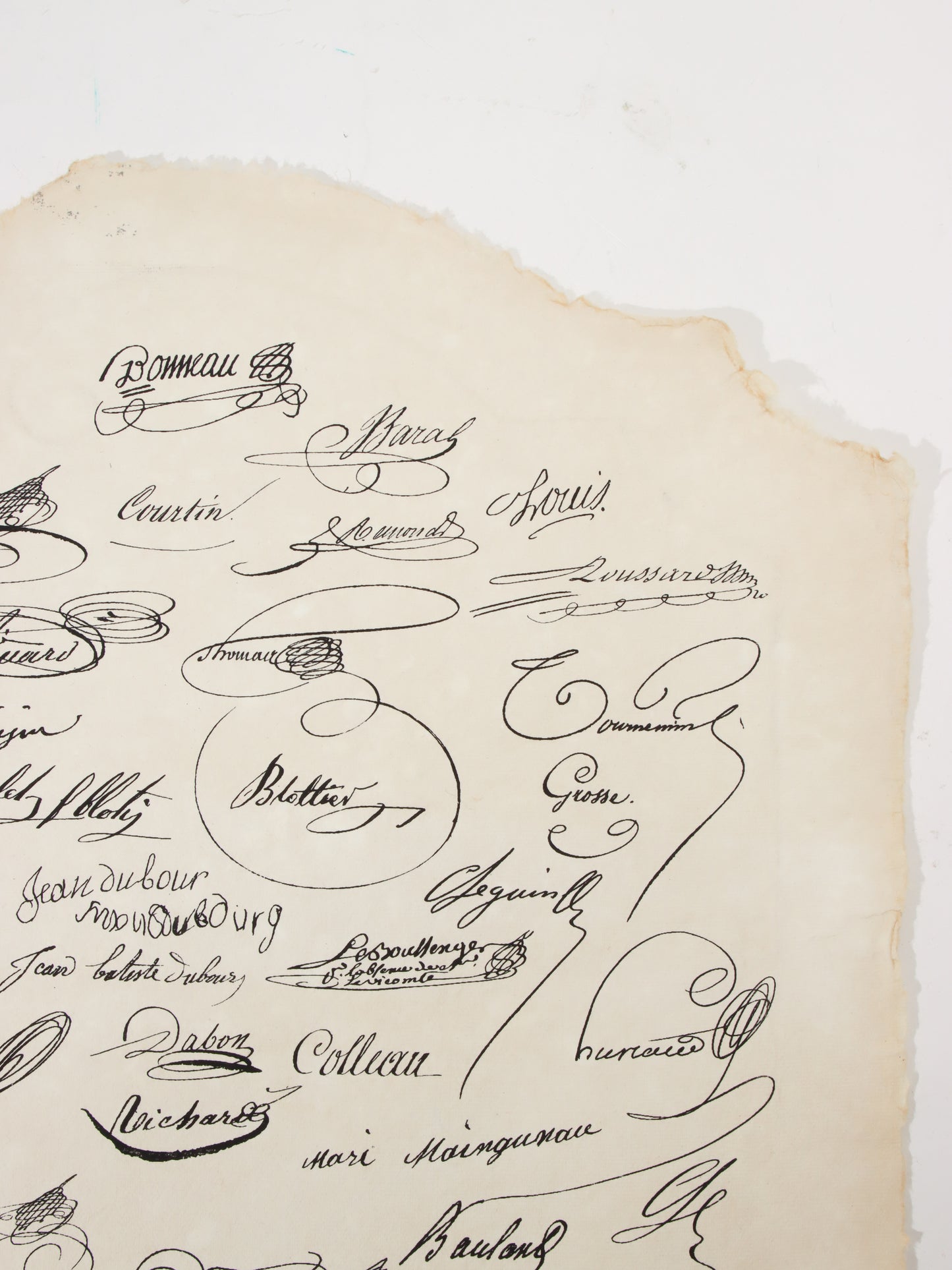 <MERCI LOUIS>ランチョンマット SIGNATURES 6枚入り