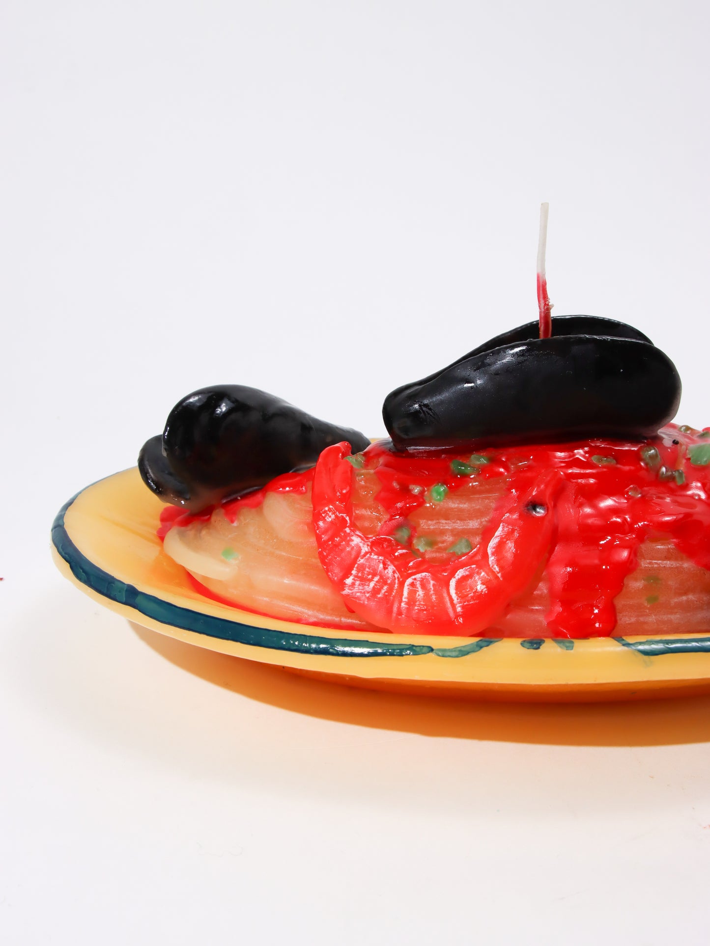 <CERERIA INTRONA>キャンドル Piatto pasta con gamberi e cozze