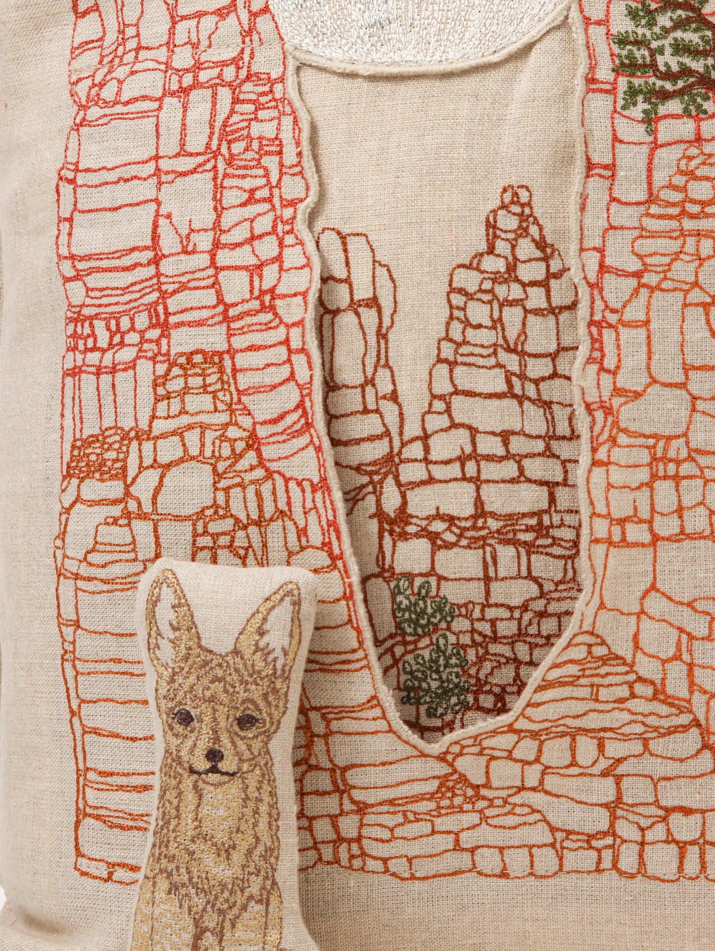 クッションカバー 30x40 Moonrise Canyon