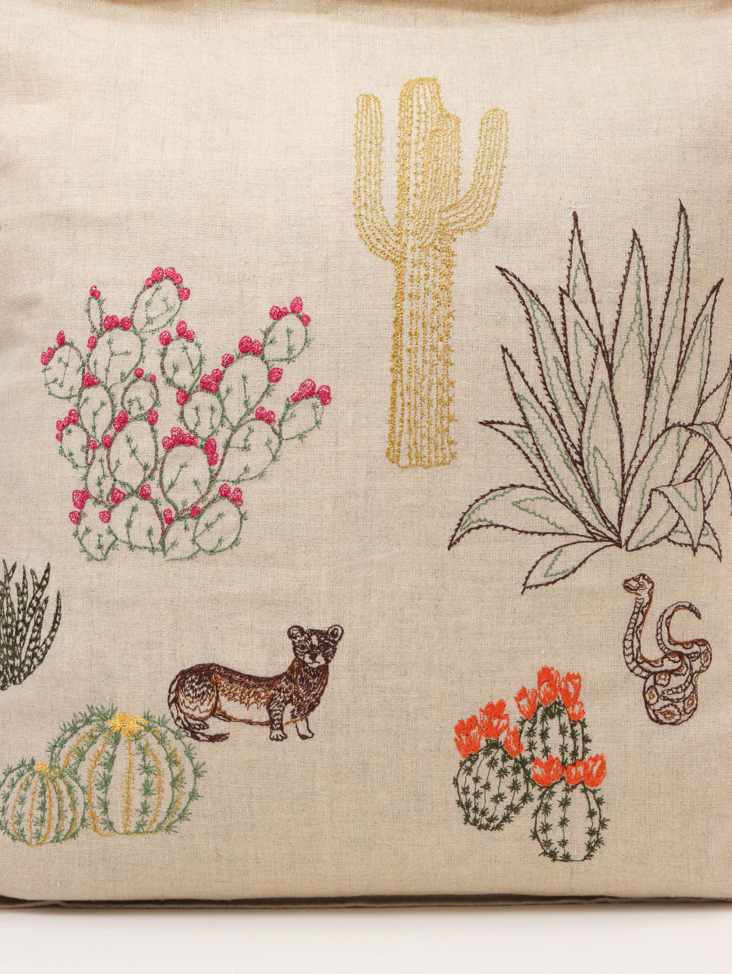 クッションカバー 40x40 Saguaro Desert Field