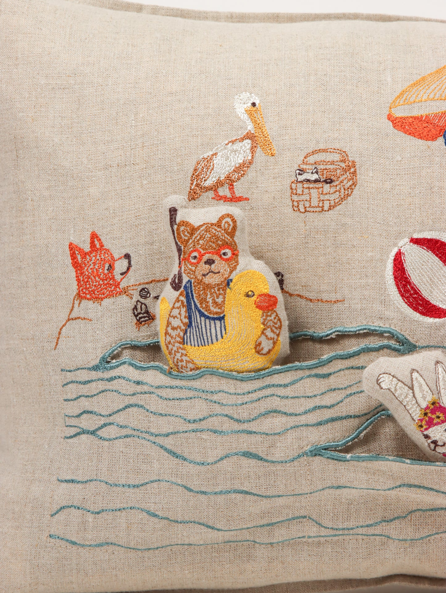 クッションカバー 30x40 Day at the Beach