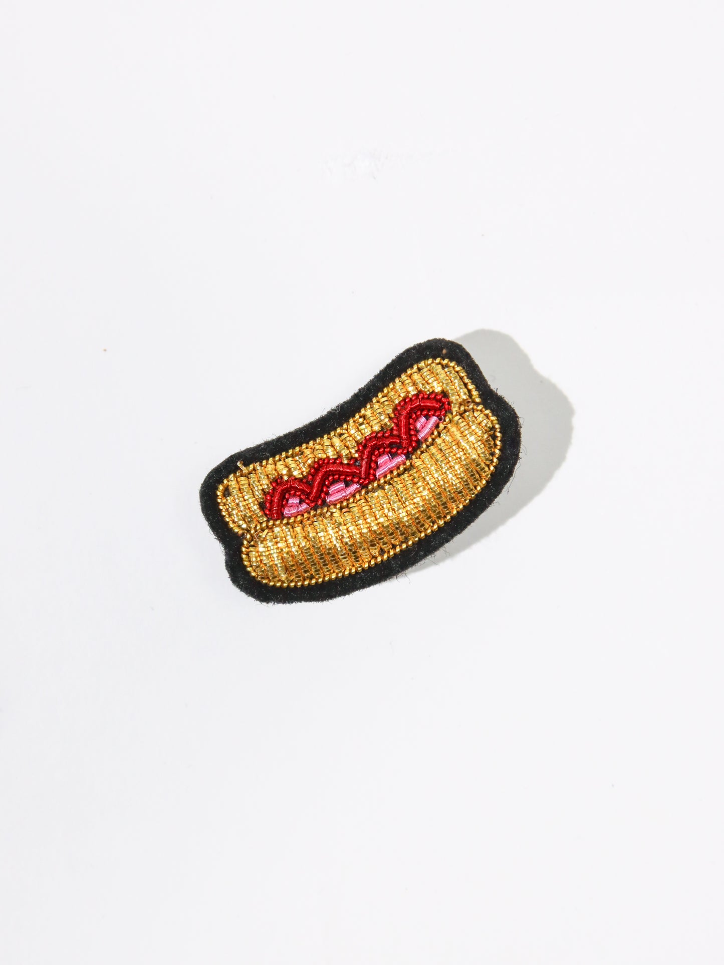 <Macon&Lesquoy>ブローチ Hot Dog